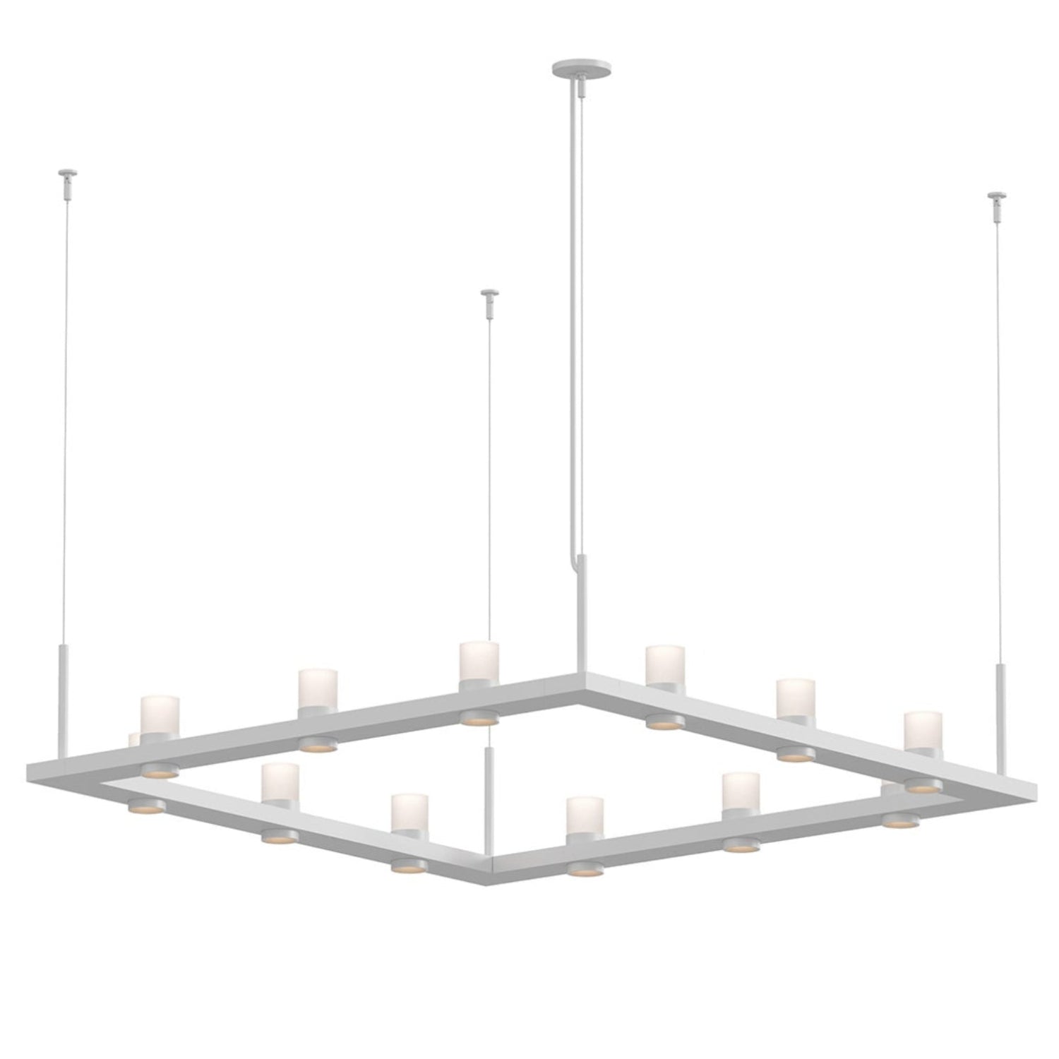 Sonneman Intervals Satin White 20QWS04C Pendant