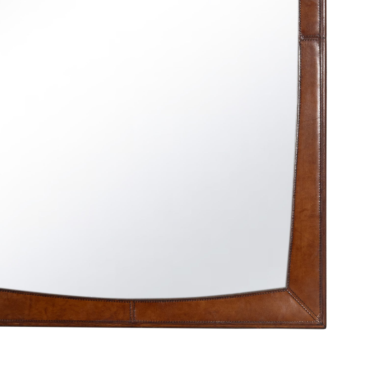 Regina Andrew Estaban Leather Mirror