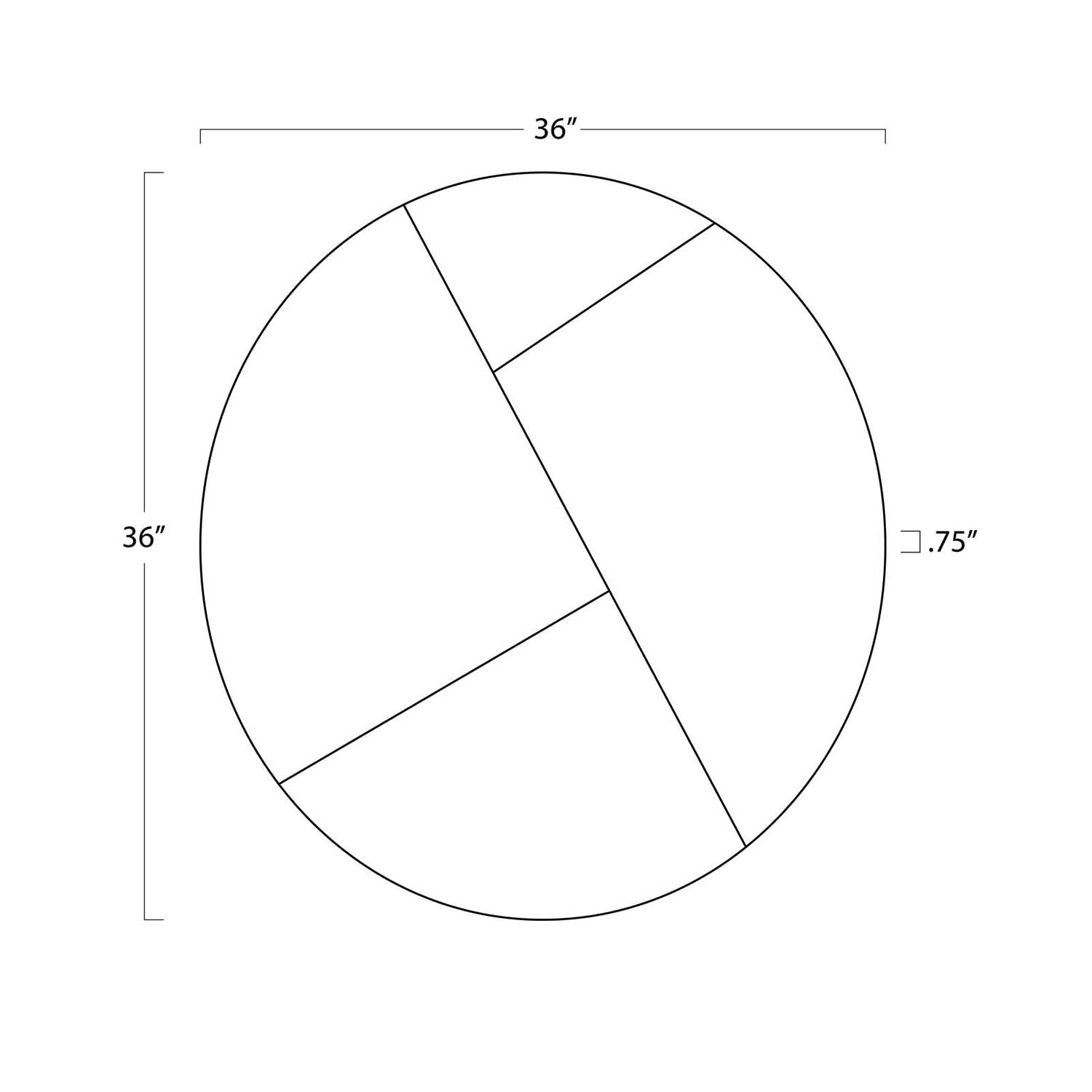 Regina Andrew Iris Round Mirror