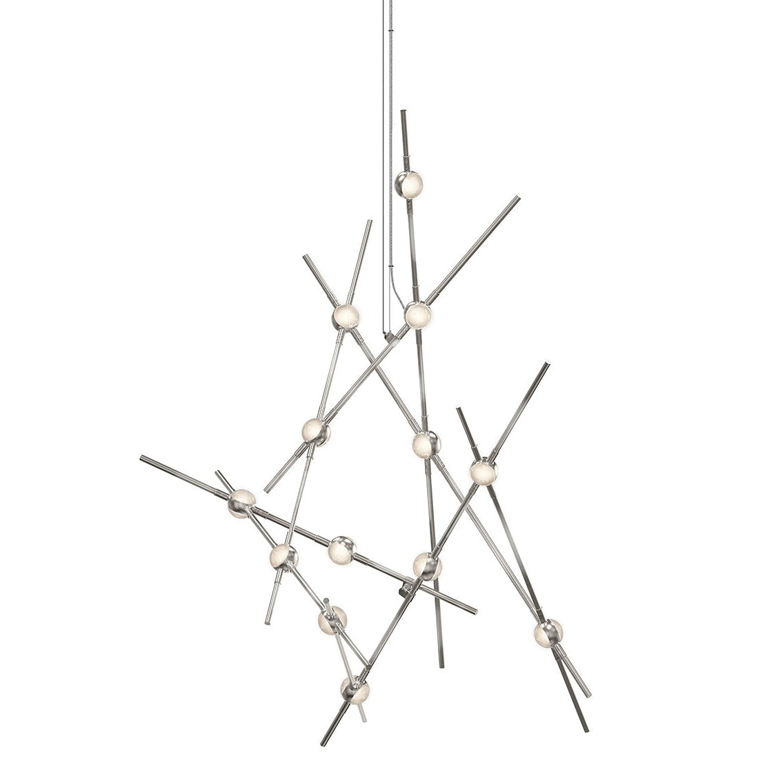Sonneman Constellation Satin Nickel 2151.13C-J20 Chandelier