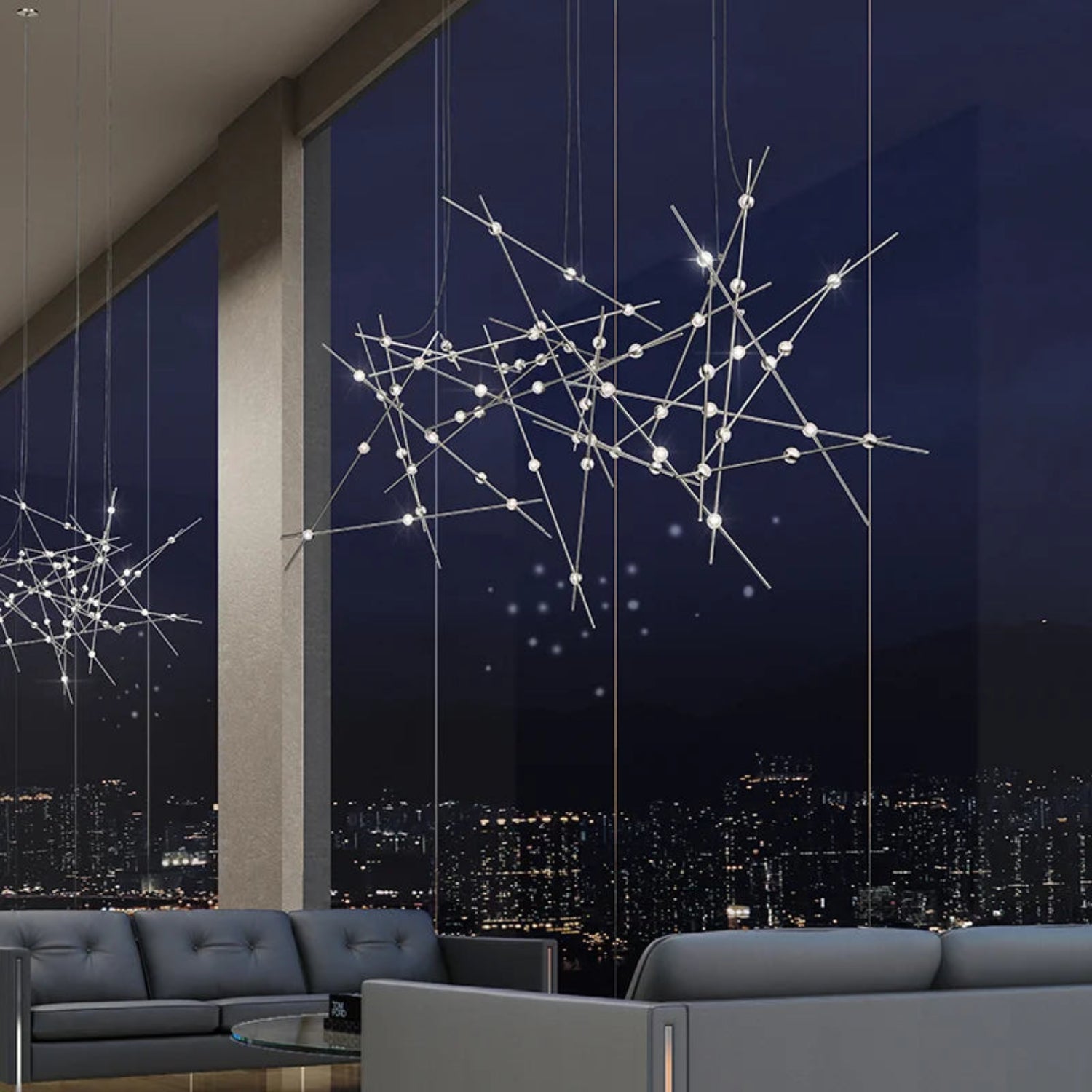 Sonneman Constellation Satin Nickel 2152.13W Pendant