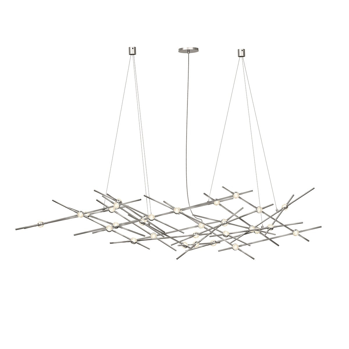 Sonneman Constellation Satin Nickel 2155.13C-J20 Chandelier