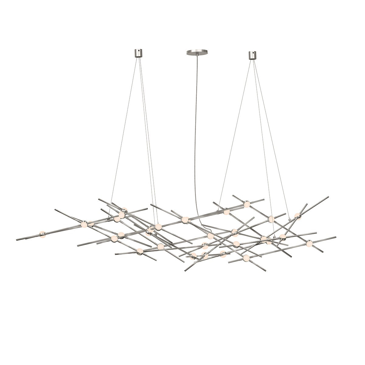 Sonneman Constellation Satin Nickel 2155.13W-J20 Chandelier