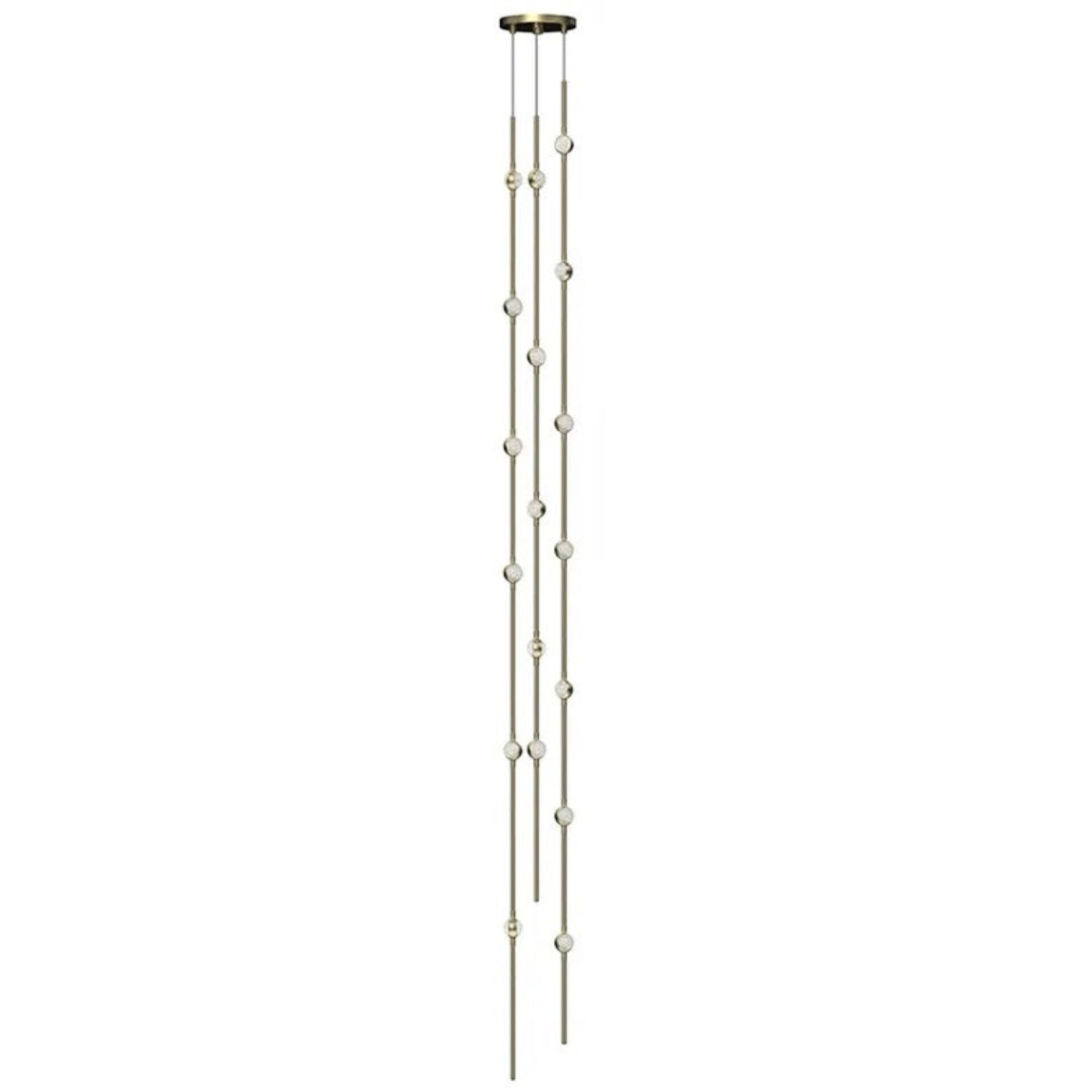 Sonneman Constellation Satin Brass 2161.38C-T-27 Pendant