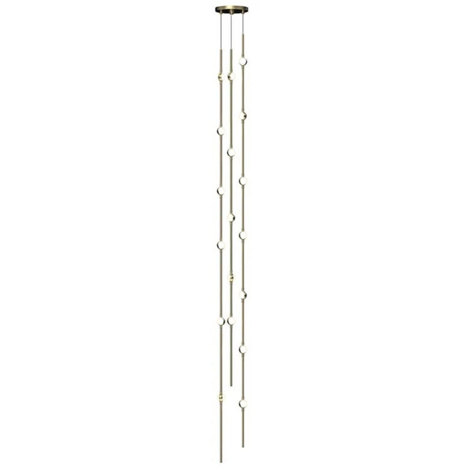 Sonneman Constellation Satin Brass 2161.38W-T-J20 Pendant