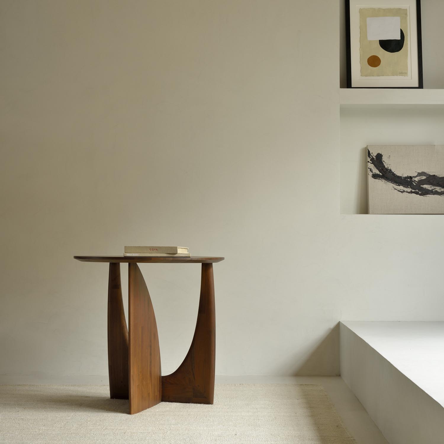 Ethnicraft Geometric Side Table