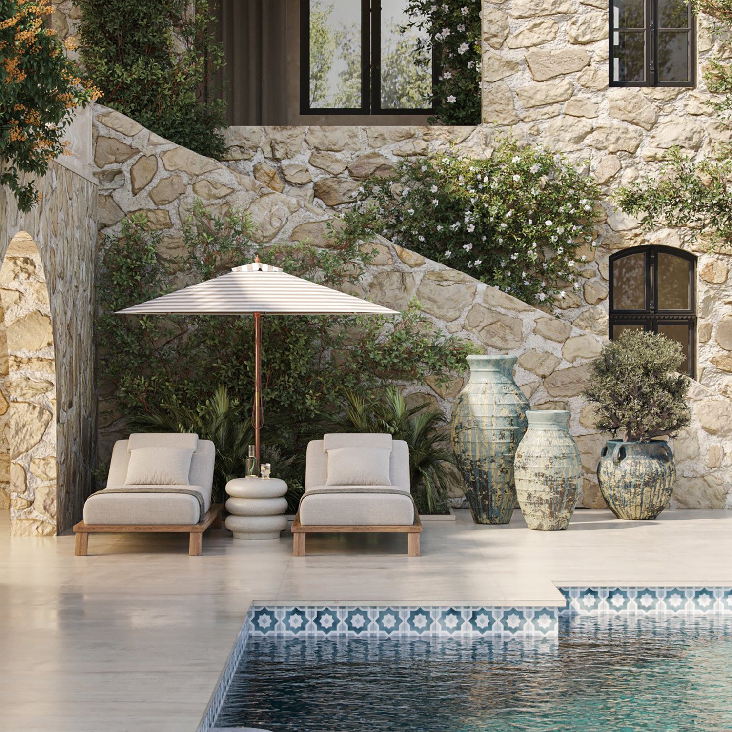 Currey & Co Agrigento Planter