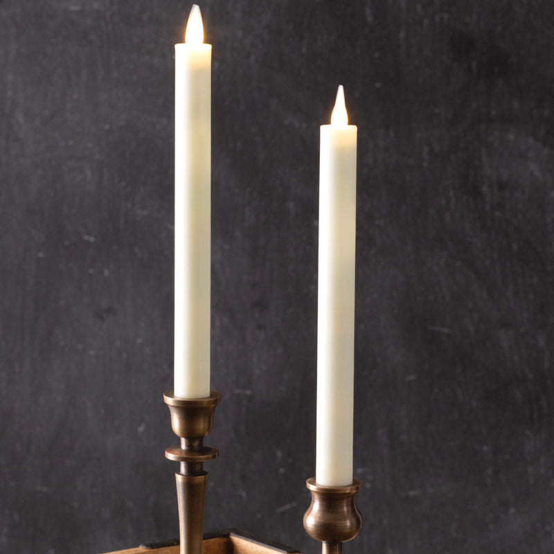 Infinite Wick Wax Taper Candle Set of 2