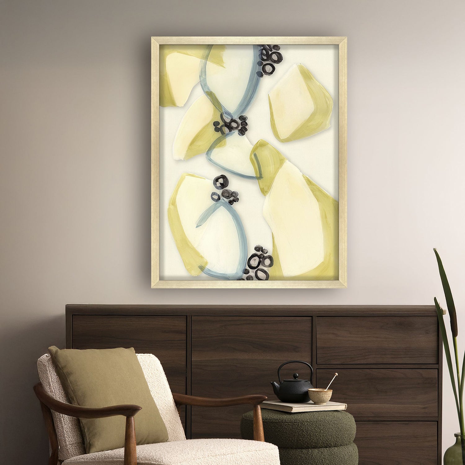 The Studio Bedrock Garden I Framed Art
