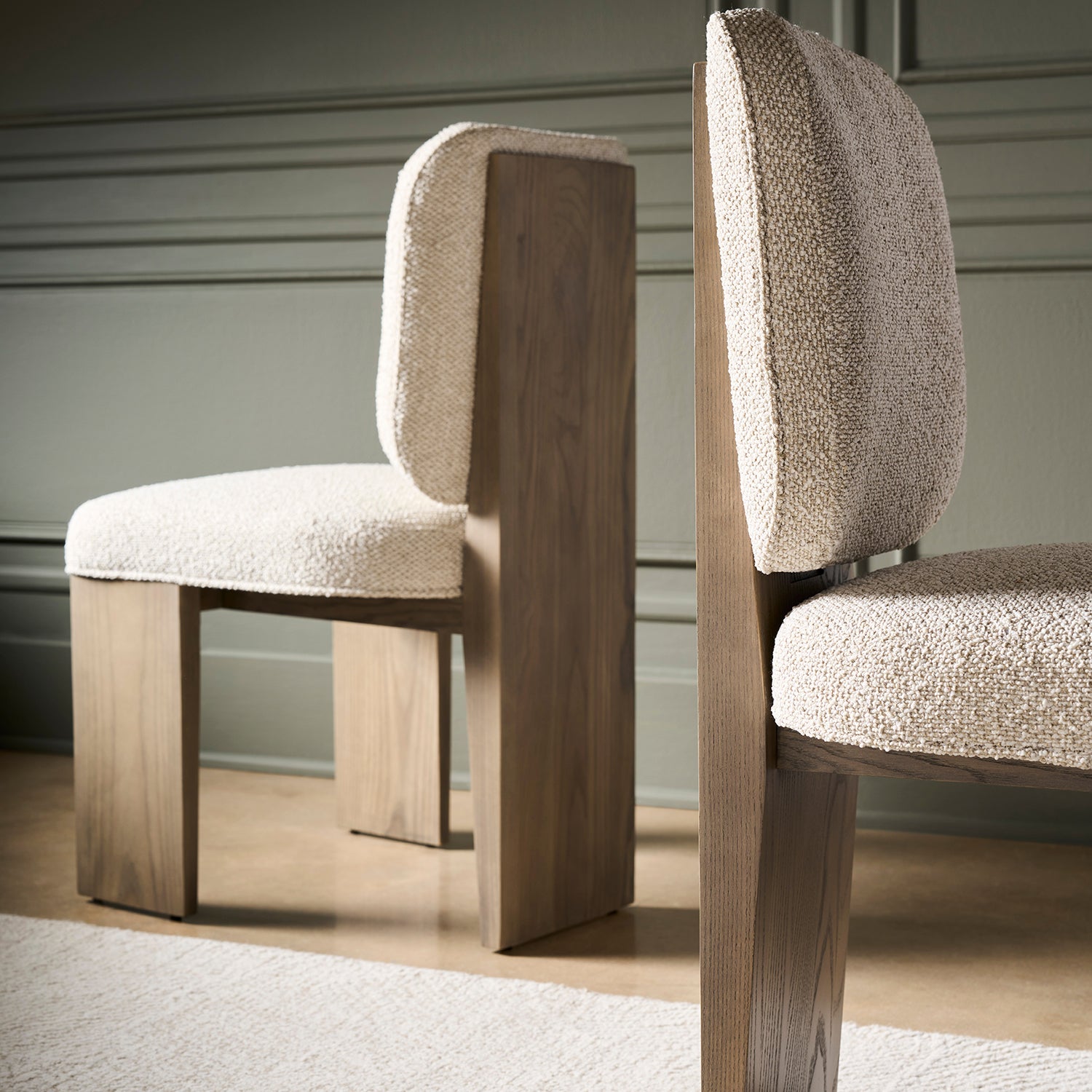 Jasmine Side Chair finish detail
