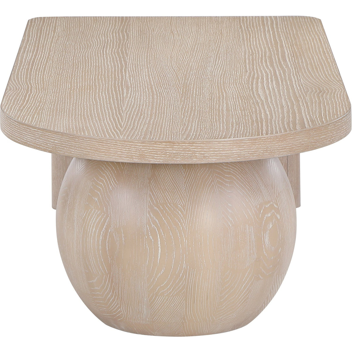 Solum Natural Ash Wood And Oak Veneer Coffee Table