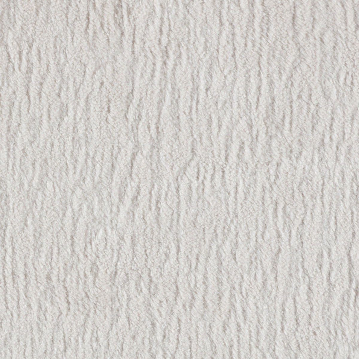 Savoy Beige Velour Fur Fabric Upholstered Bench