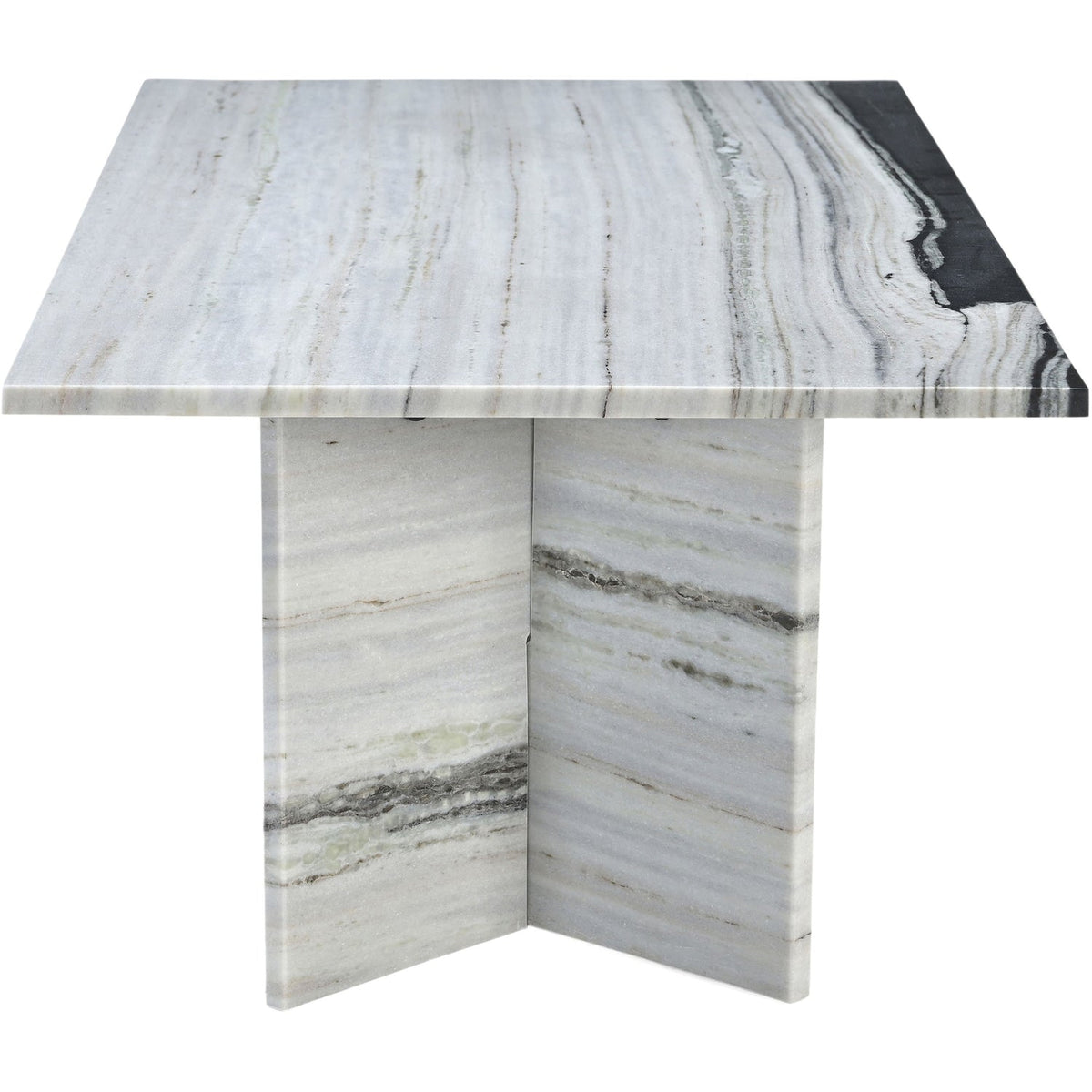 Verona Panda Genuine Marble Coffee Table