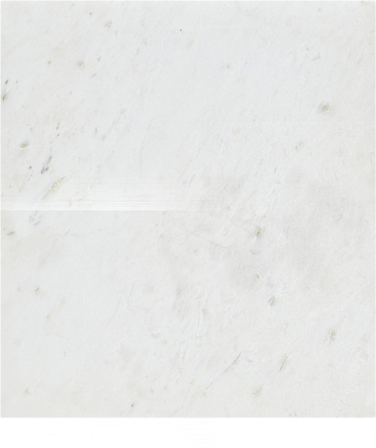 Verona White Genuine Marble End Table Set of 2