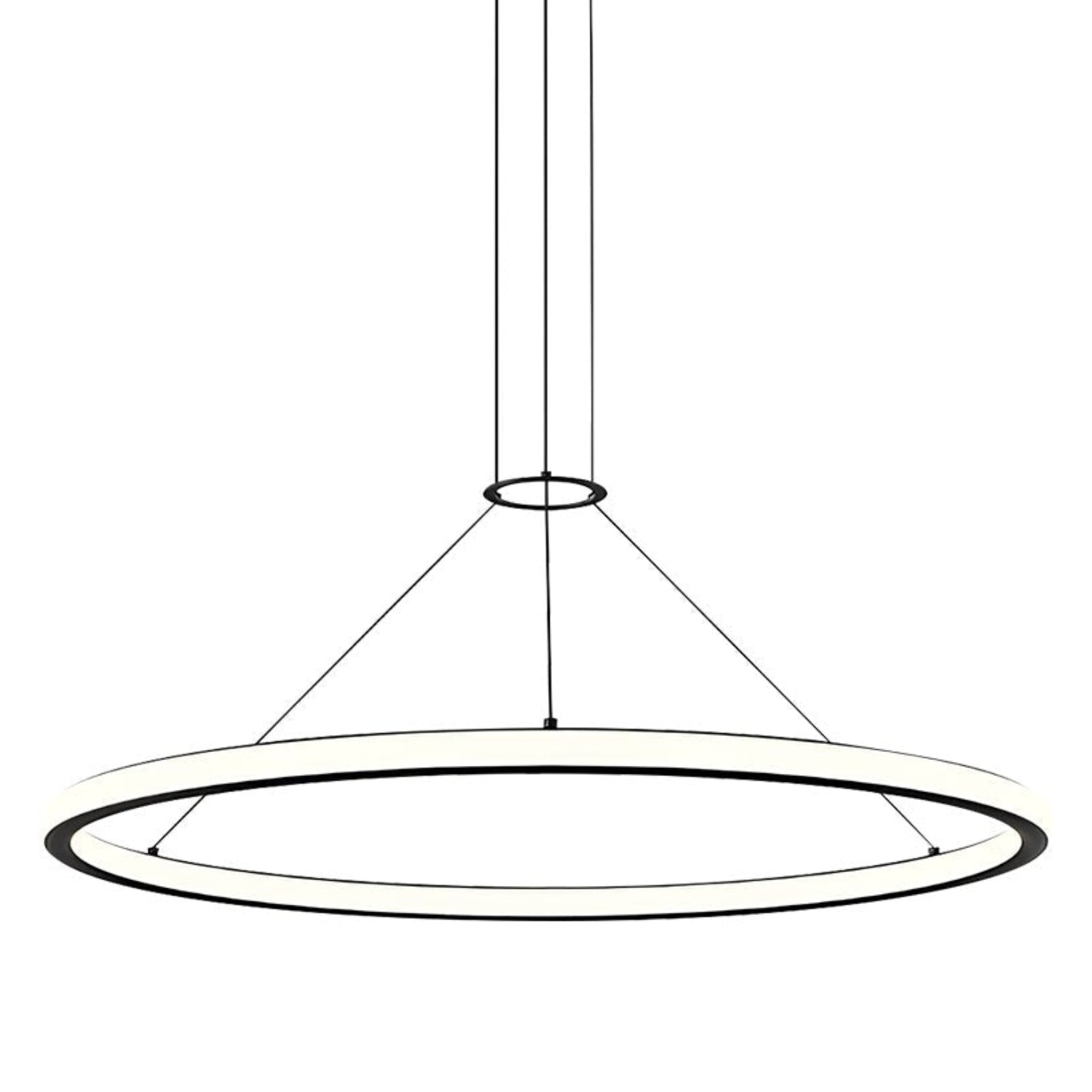 Sonneman Luna Satin Black 2233.25-27 Pendant
