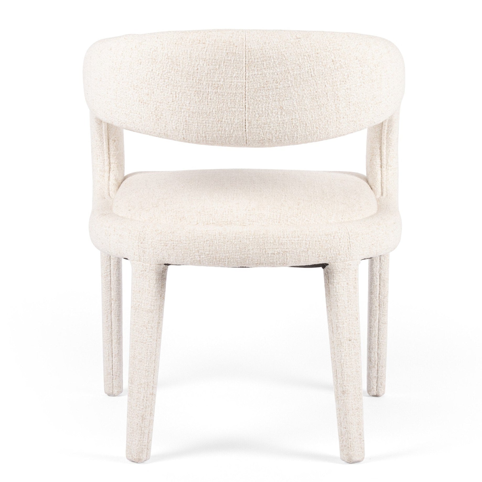 Four Hands Hawkins Omari Natural Dining Chair back view