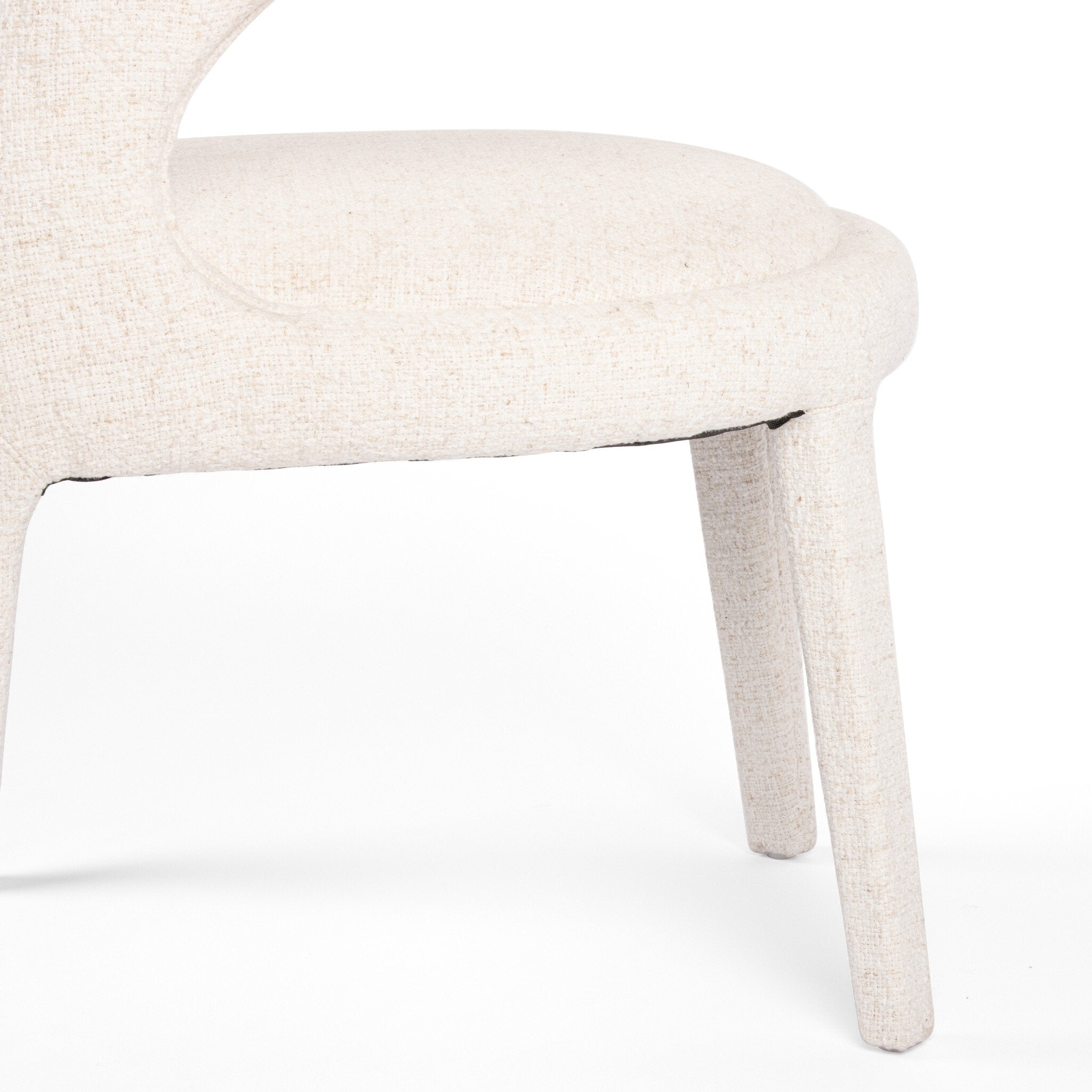 Four Hands Hawkins Omari Natural Dining Chair detail view