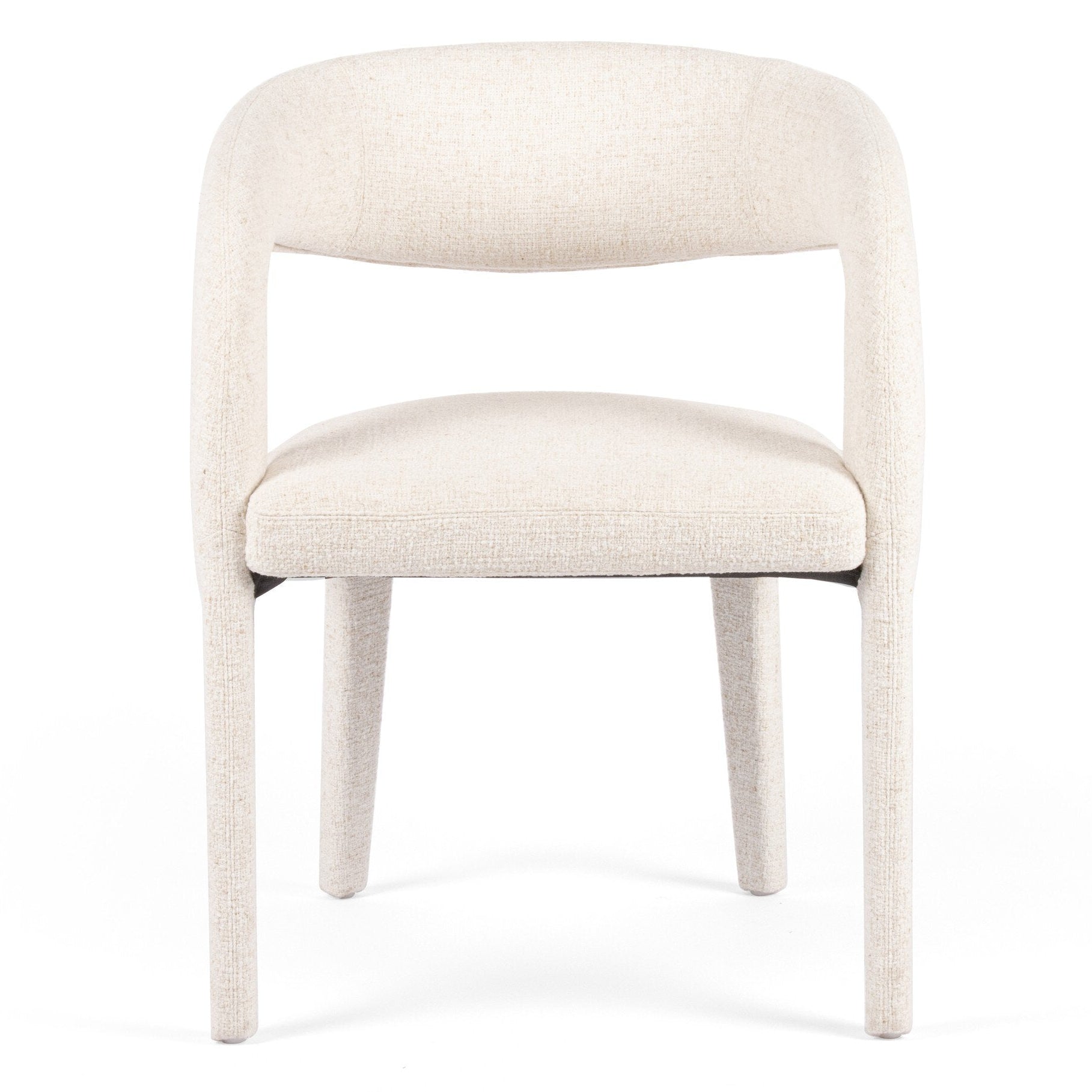 Four Hands Hawkins Omari Natural Dining Chair front view