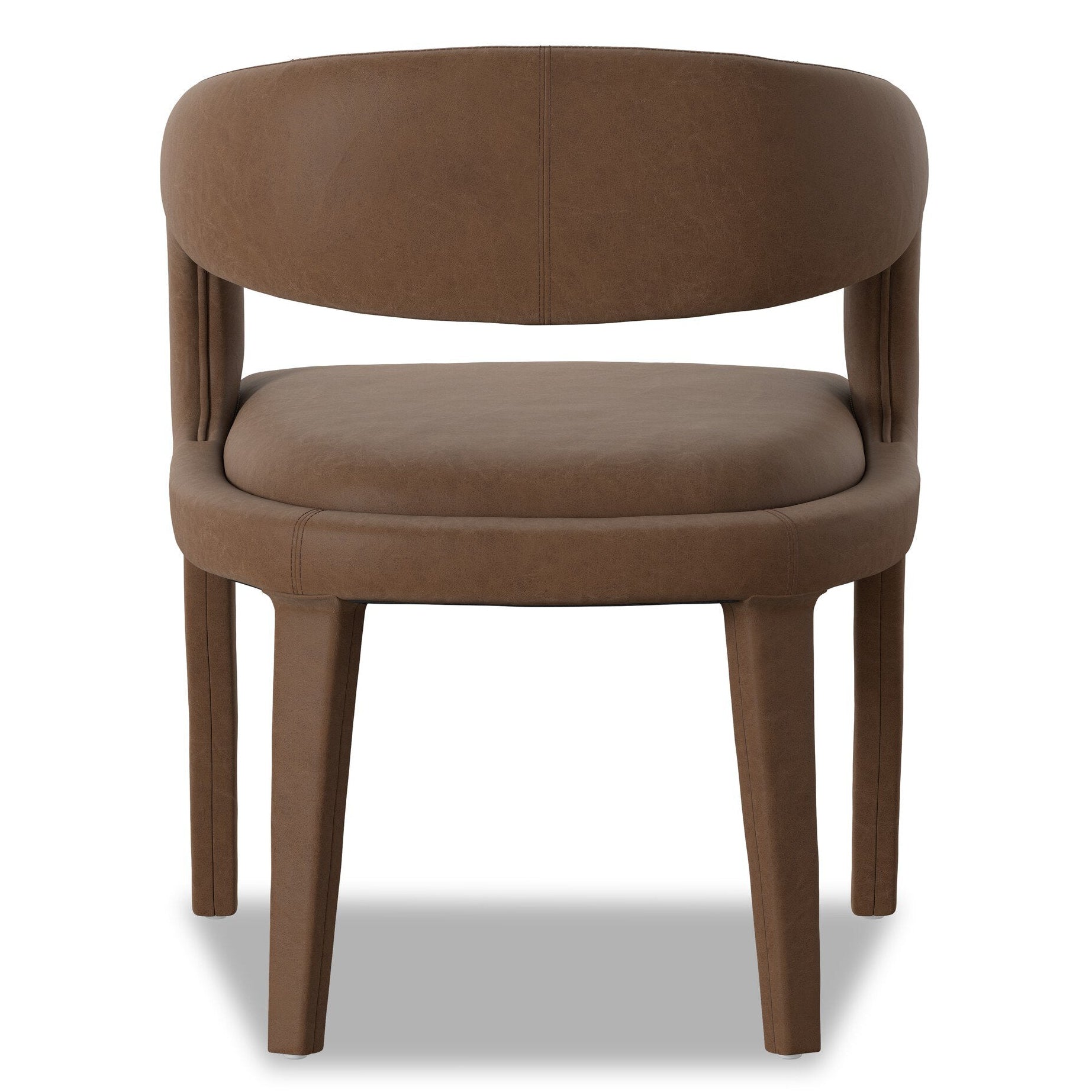 Four Hands Hawkins Maestro Cigar Dining Chair back view