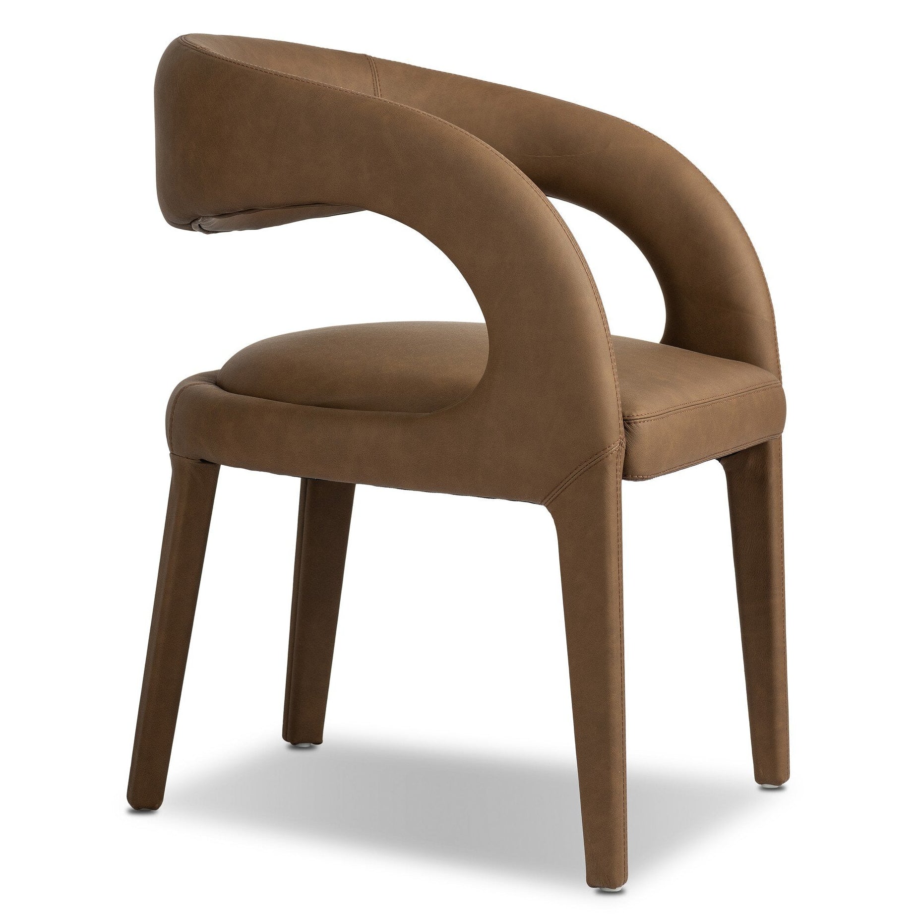 Four Hands Hawkins Maestro Cigar Dining Chair surface close-up