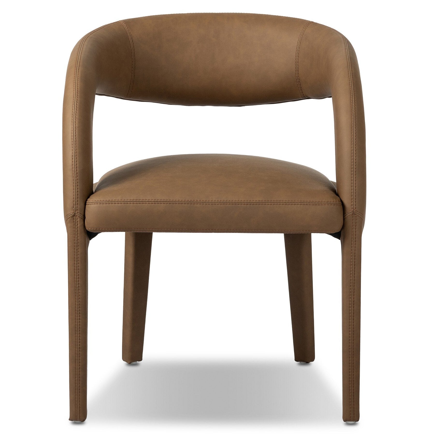 Four Hands Hawkins Maestro Cigar Dining Chair front view (2)