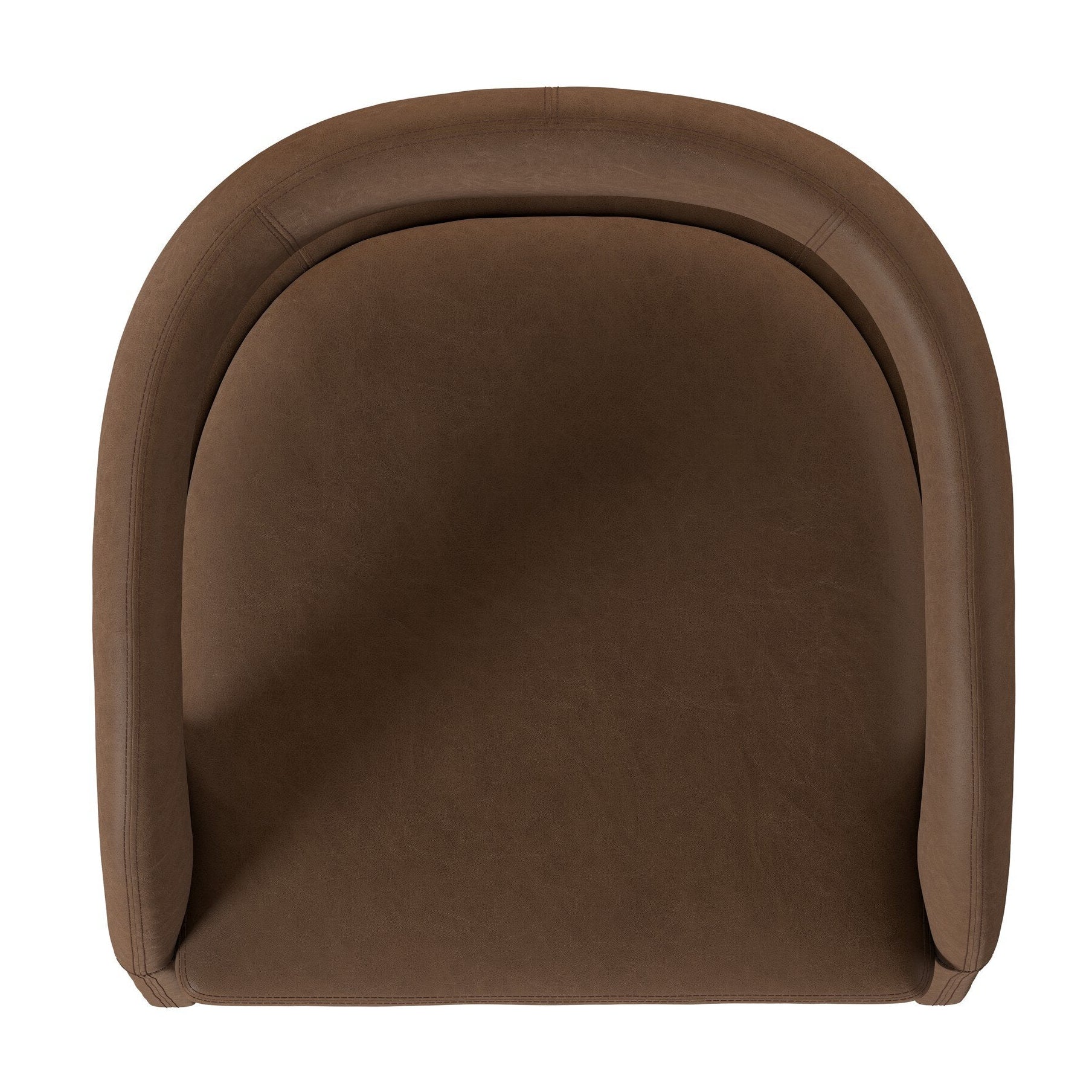 Four Hands Hawkins Maestro Cigar Dining Chair top-down view