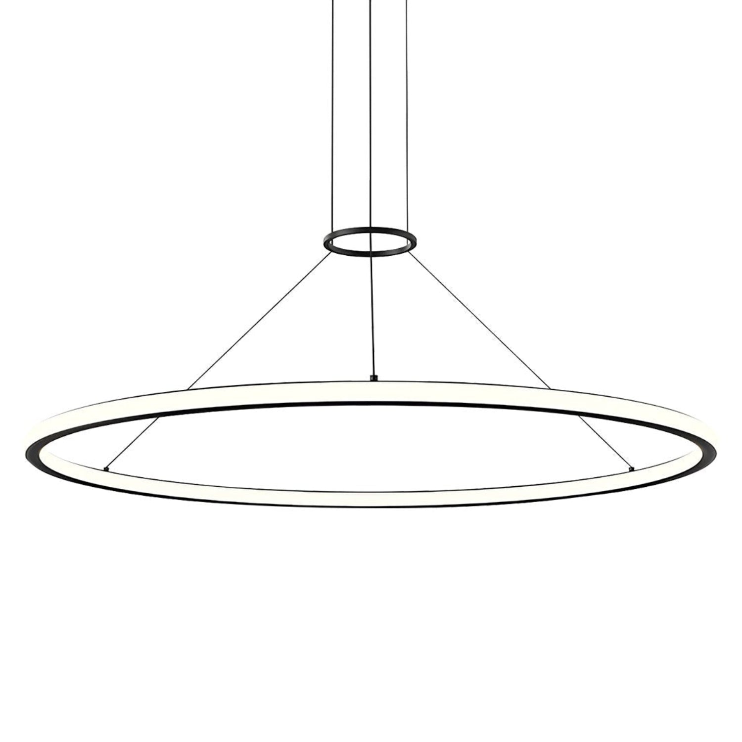Sonneman Luna Satin Black 2234.25-27 Pendant