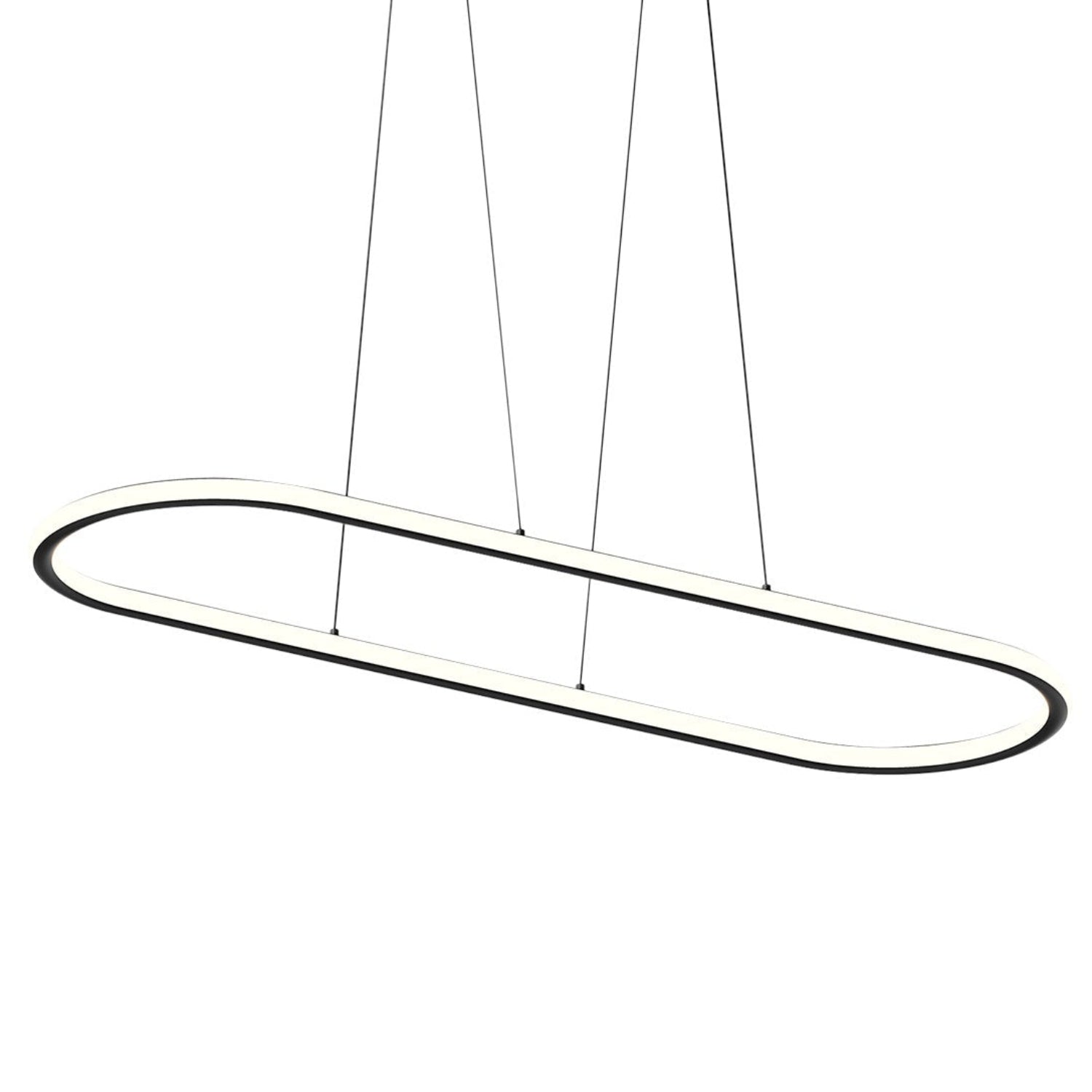 Sonneman Luna Satin Black 2243.25 Pendant
