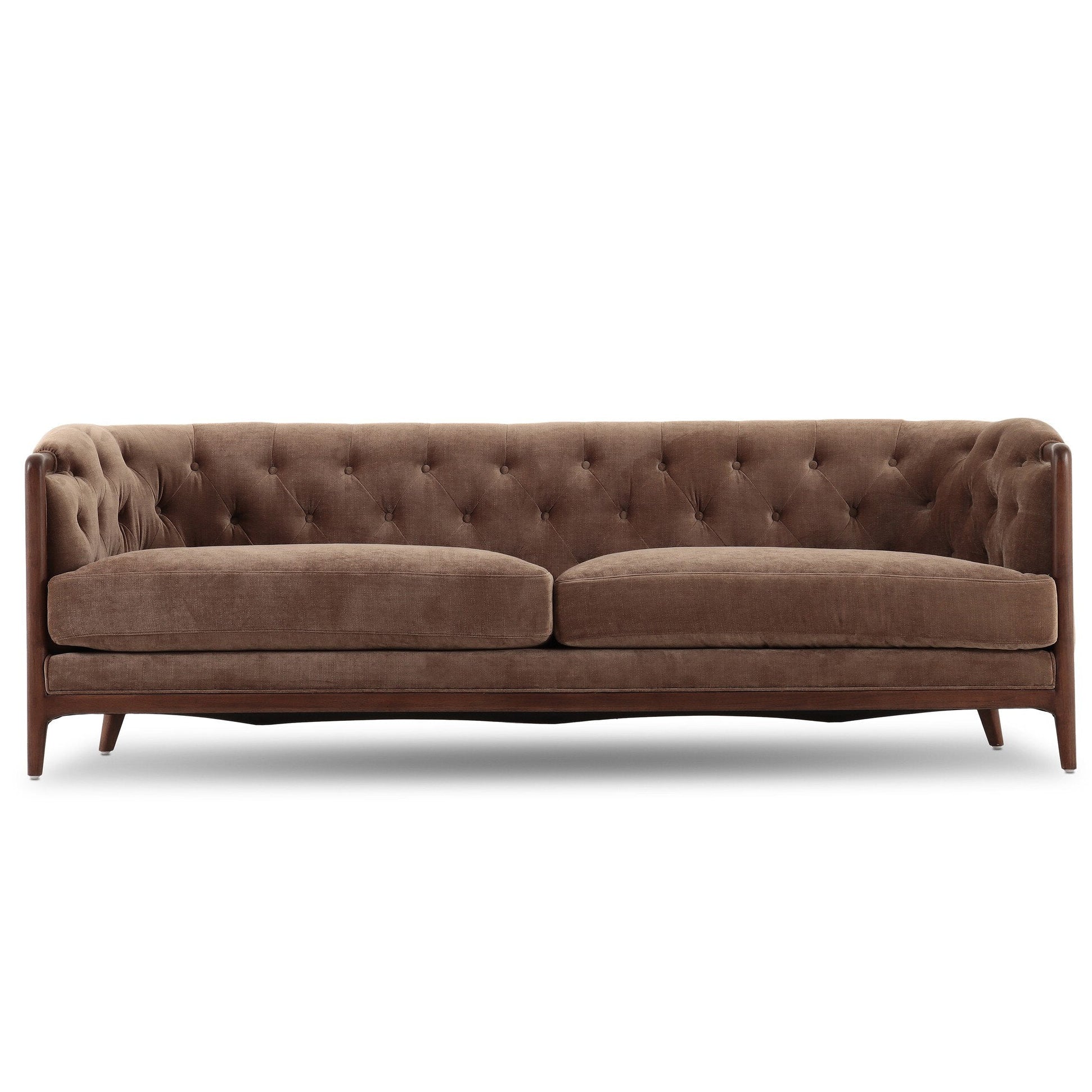 Four Hands Ellsworth Altair Mushroom Sofa front view