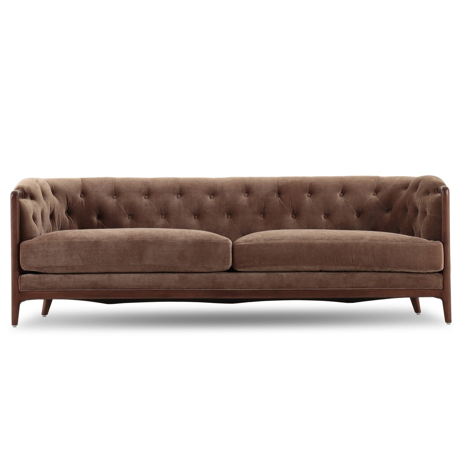 Four Hands Ellsworth Altair Mushroom Sofa front view