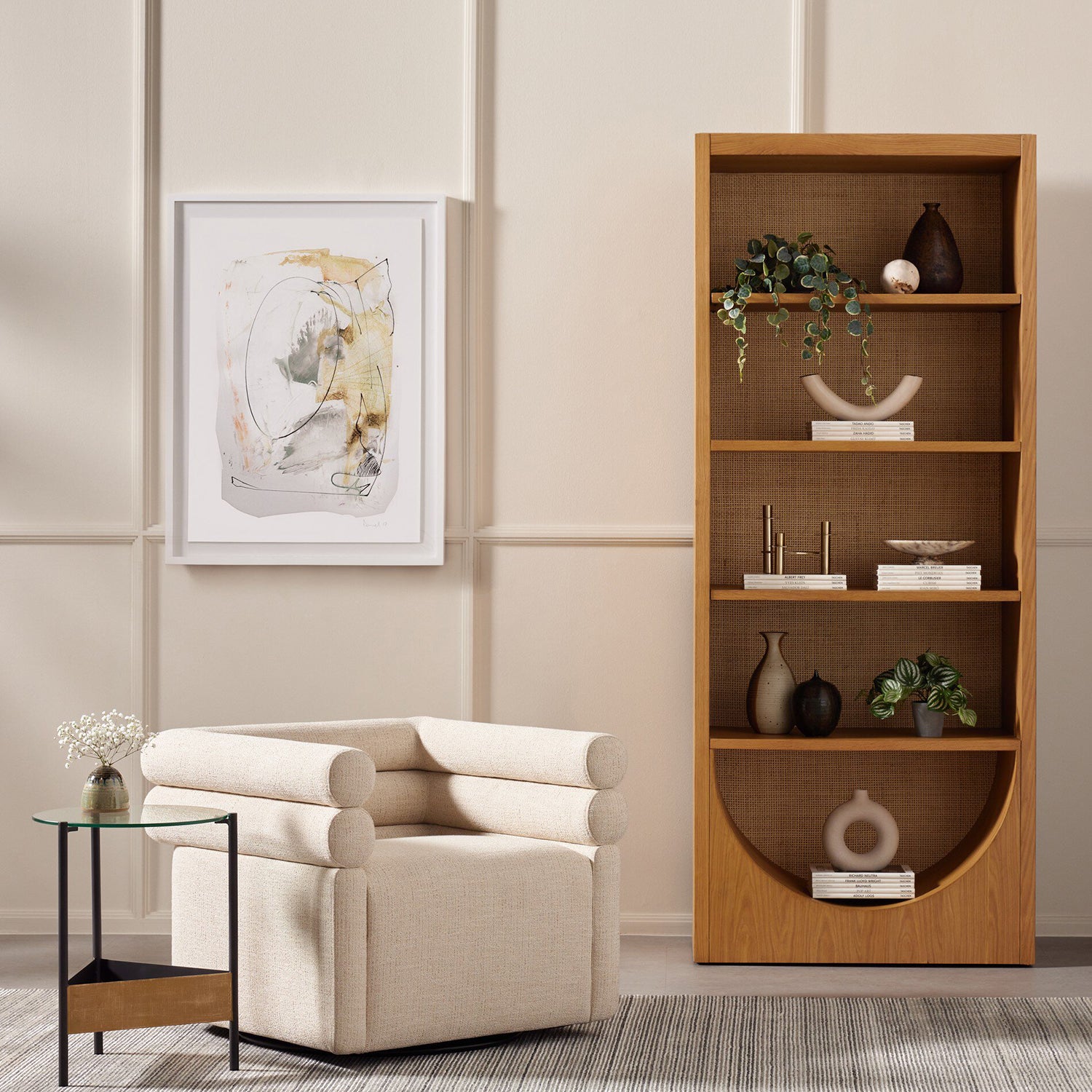 Four Hands Higgs Bookcase