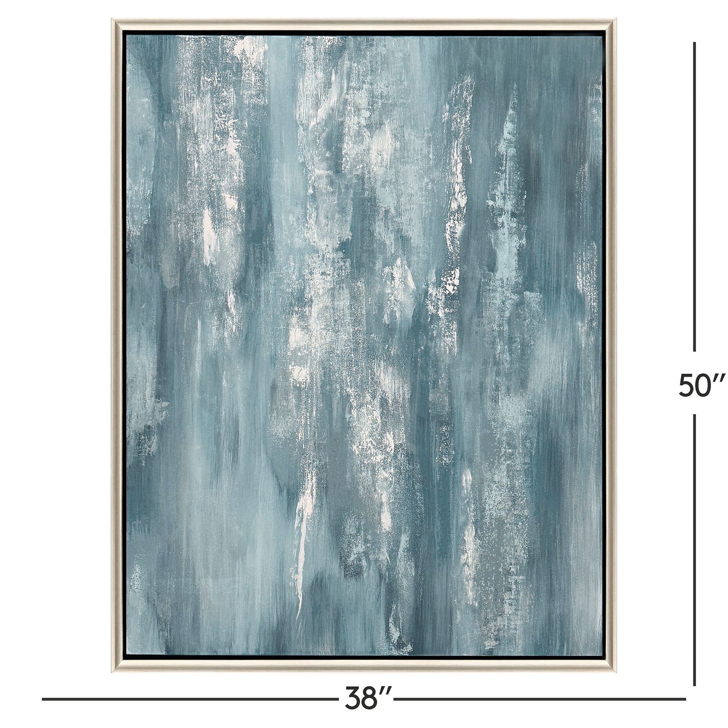 Libby Langdon Blue Echo I Canvas Art