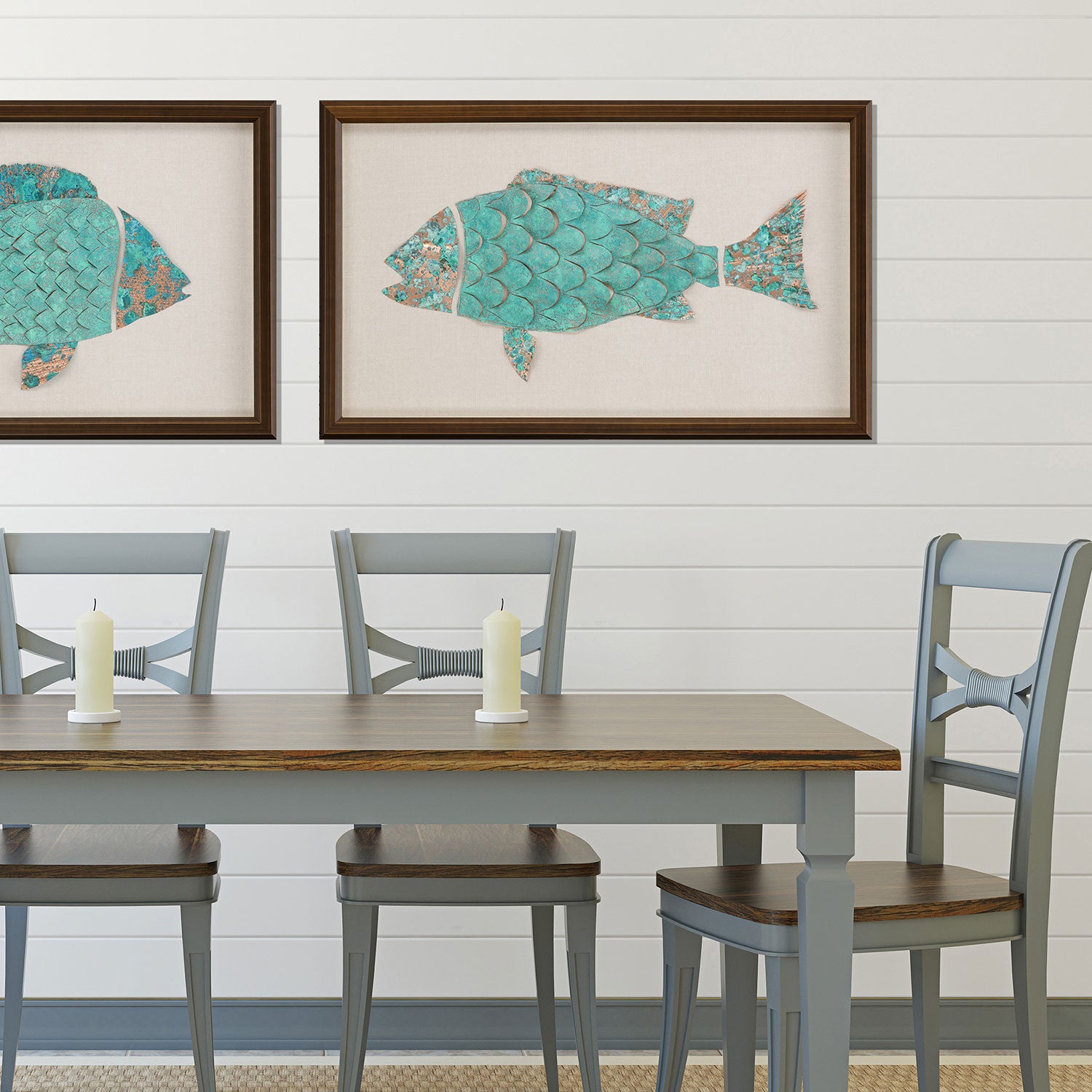 Slice Ocean Wonder II Framed Art