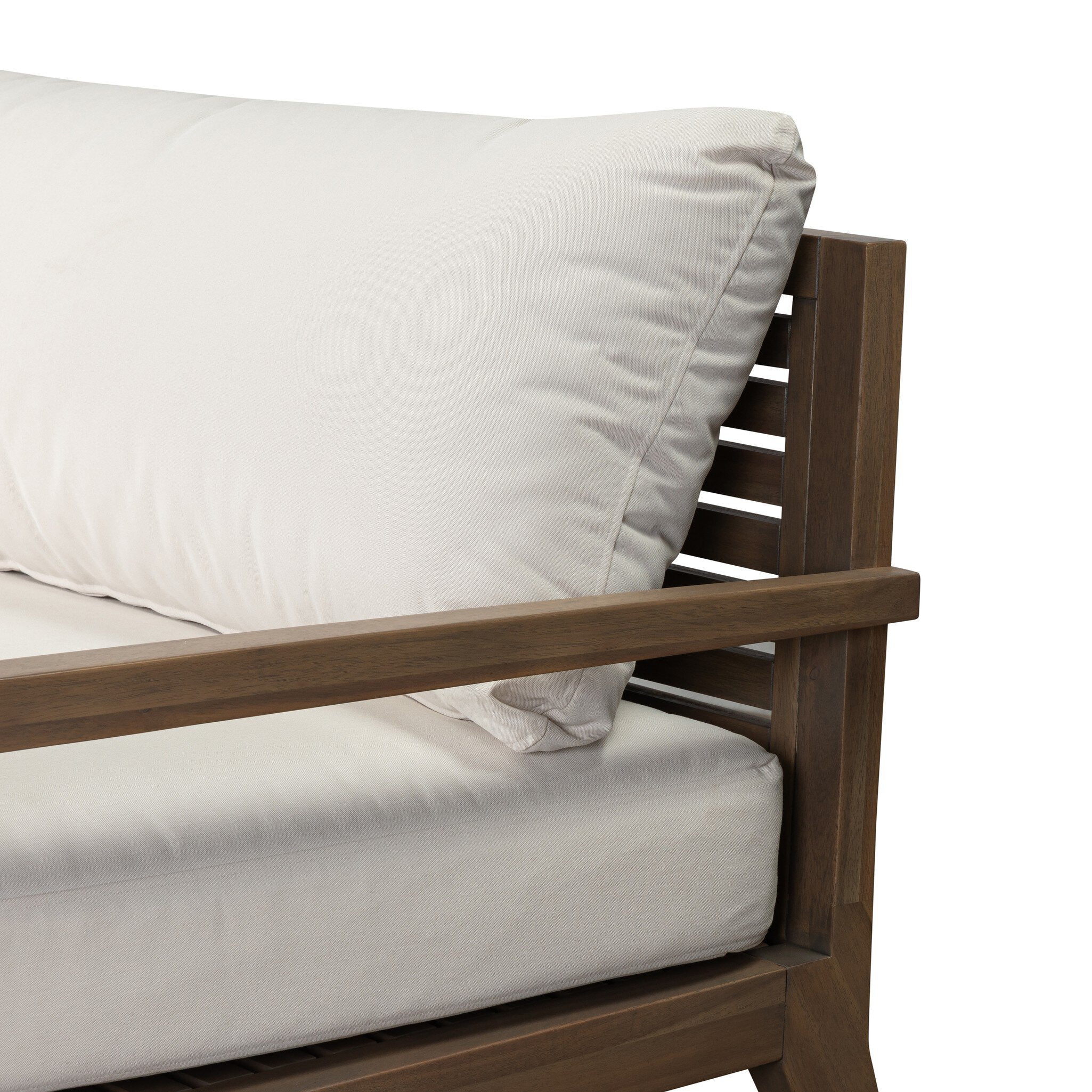 Four Hands Amaya Lorel Ivory Outdoor Sofa detail view 4