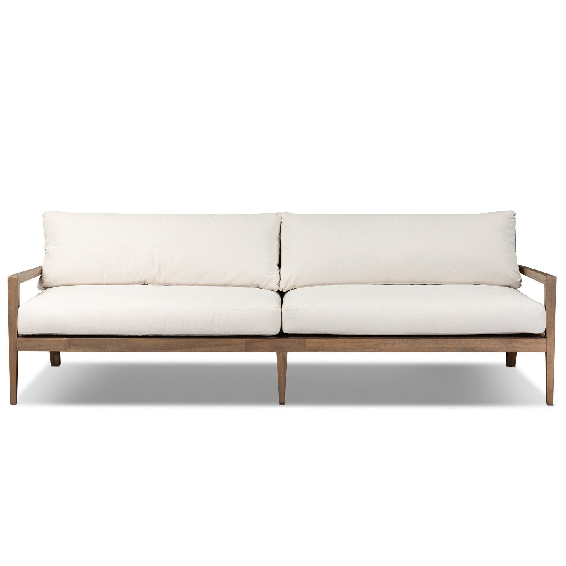 Four Hands Amaya Lorel Ivory Outdoor Sofa front view