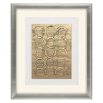 Willett Concentric in Champagne Framed Art
