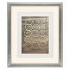 Willett Concentric in Aged Silver Framed Art