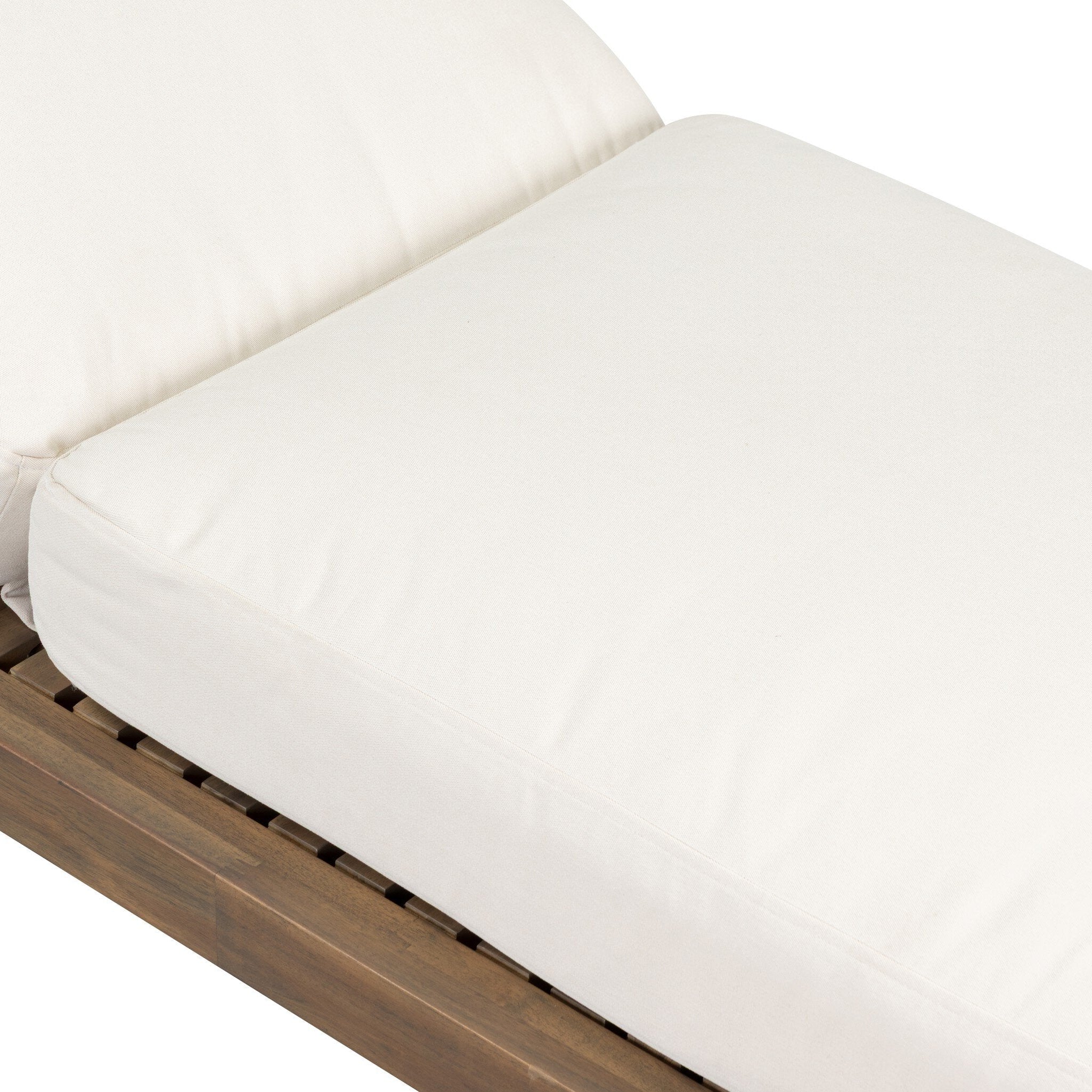 Four Hands Amaya Lorel Ivory Adjustable Outdoor Chaise Lounge detail view 3