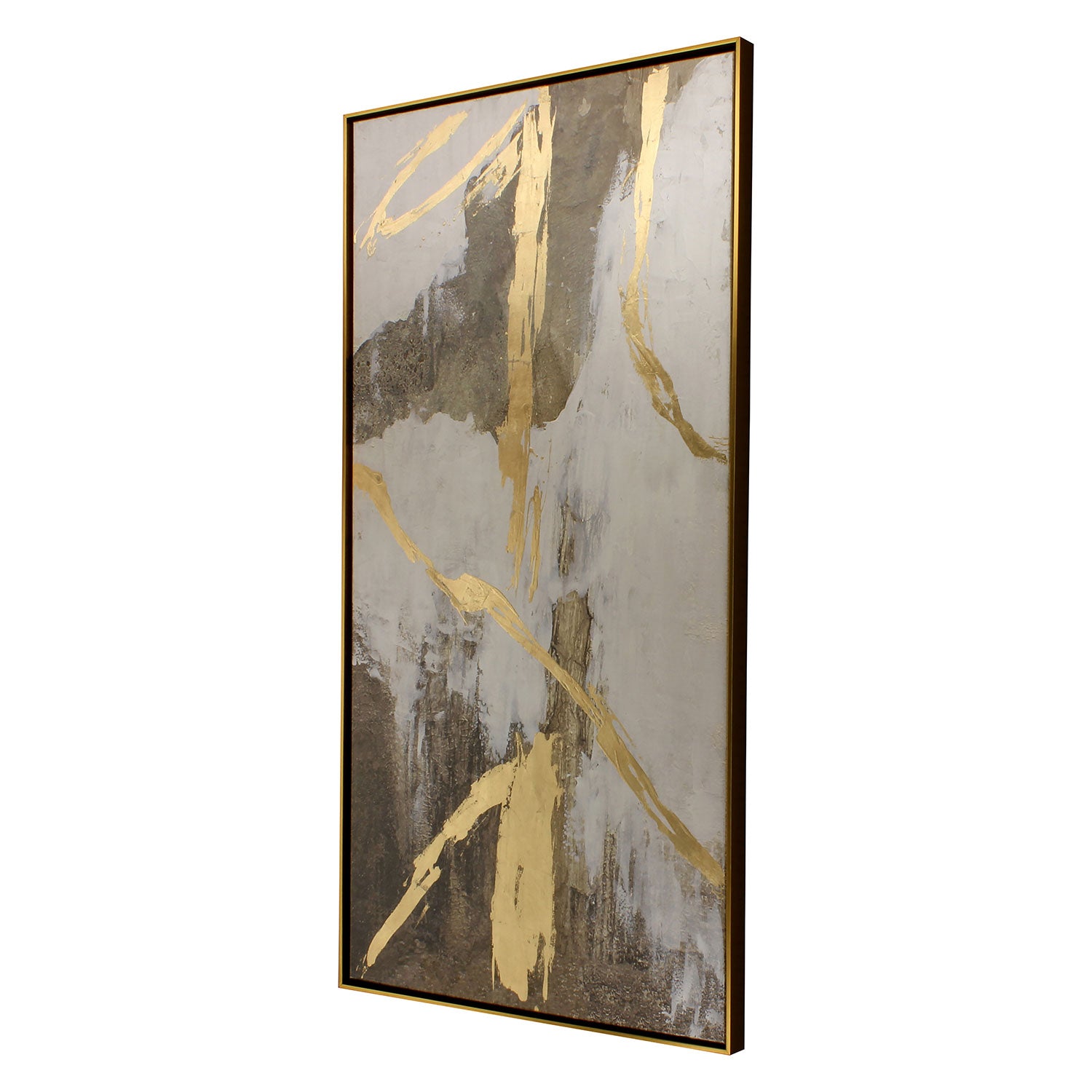 The Studio Metallic Expression I Canvas Art