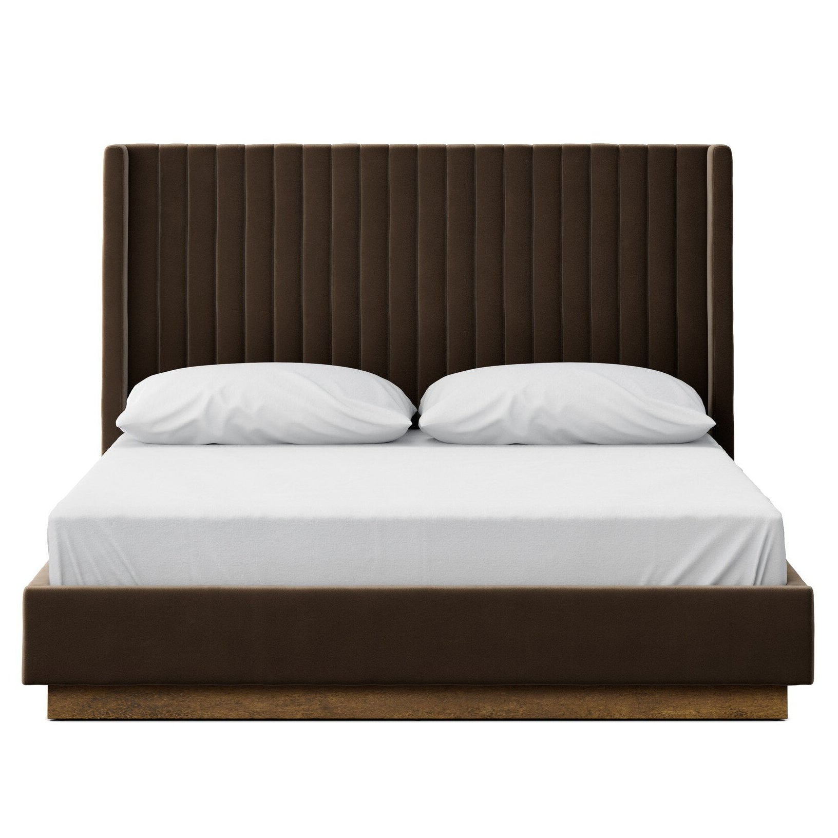Four Hands Montgomery Surrey Mink Bed front view