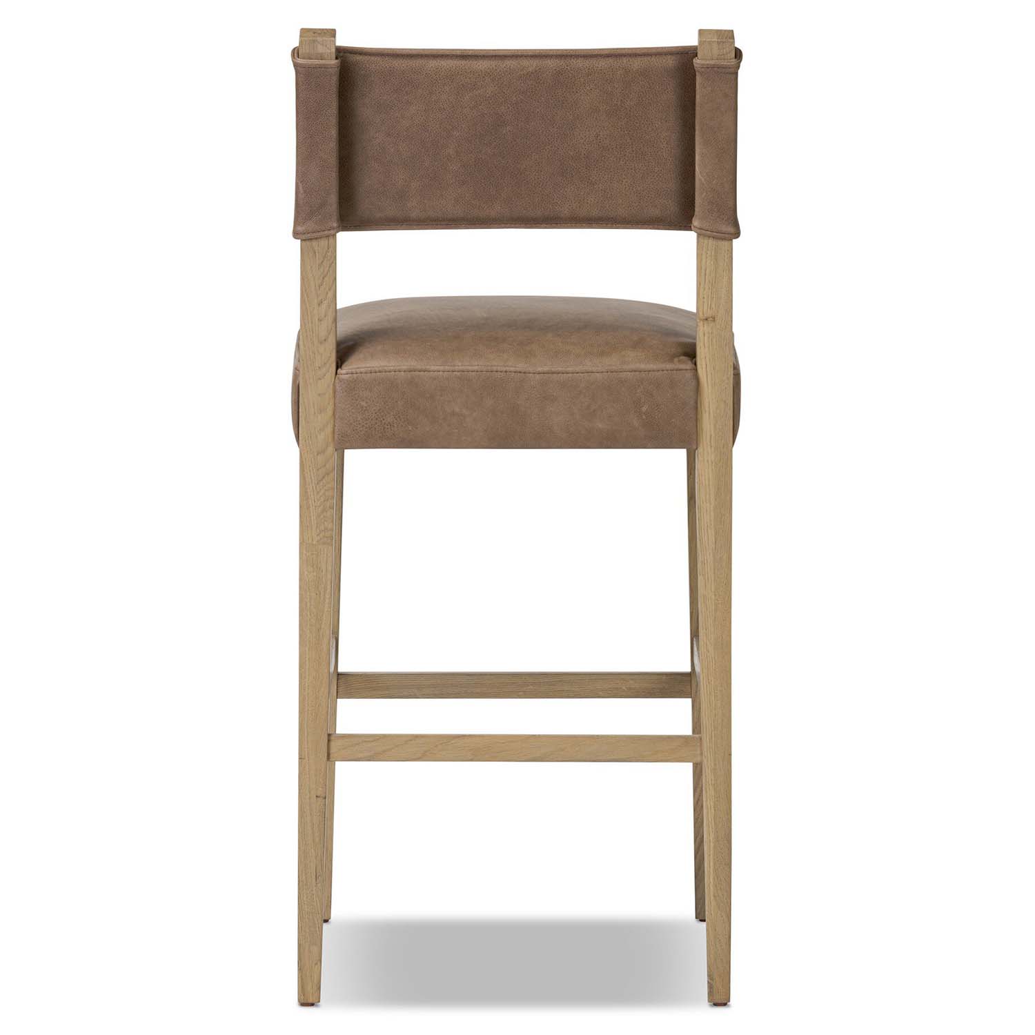 Four Hands Ferris Leather Bar Stool Set of 2