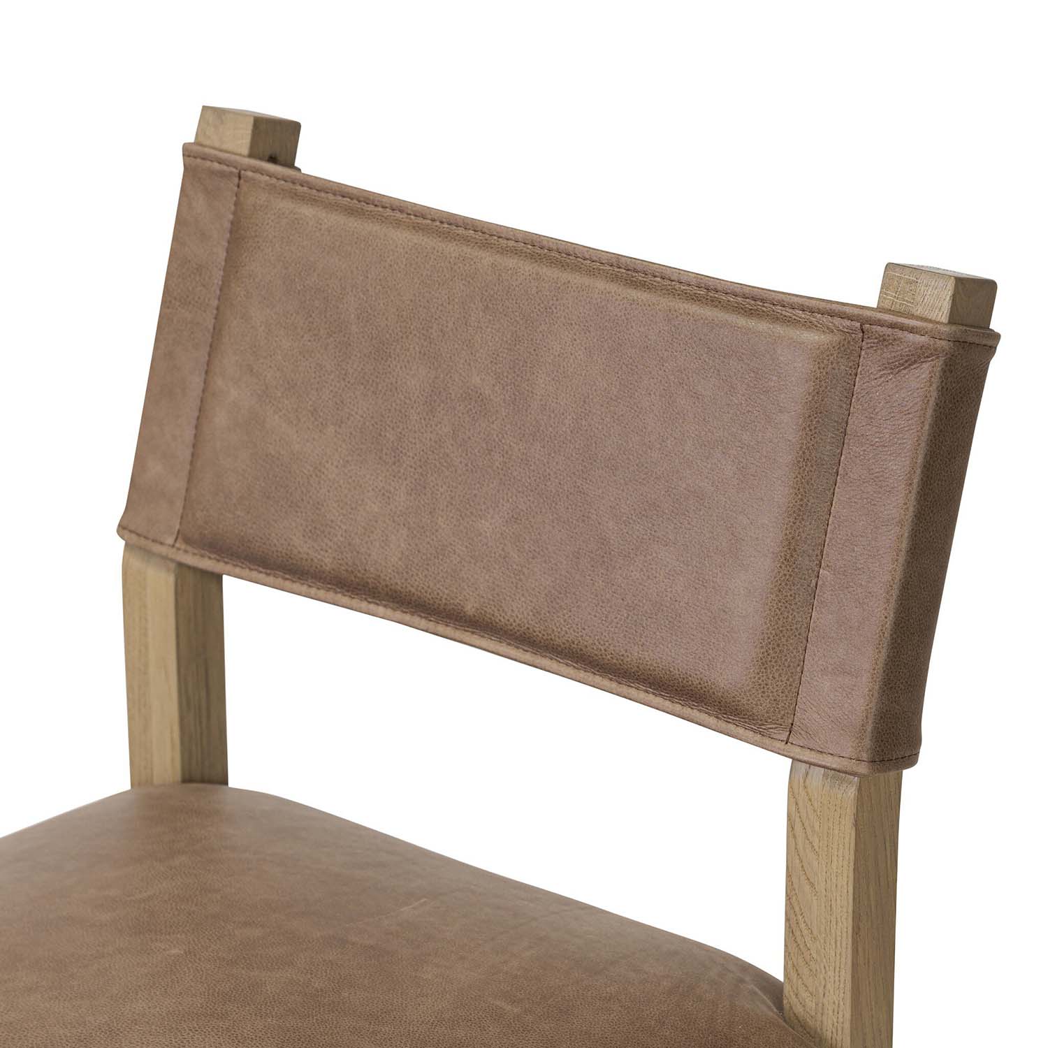 Four Hands Ferris Leather Bar Stool Set of 2