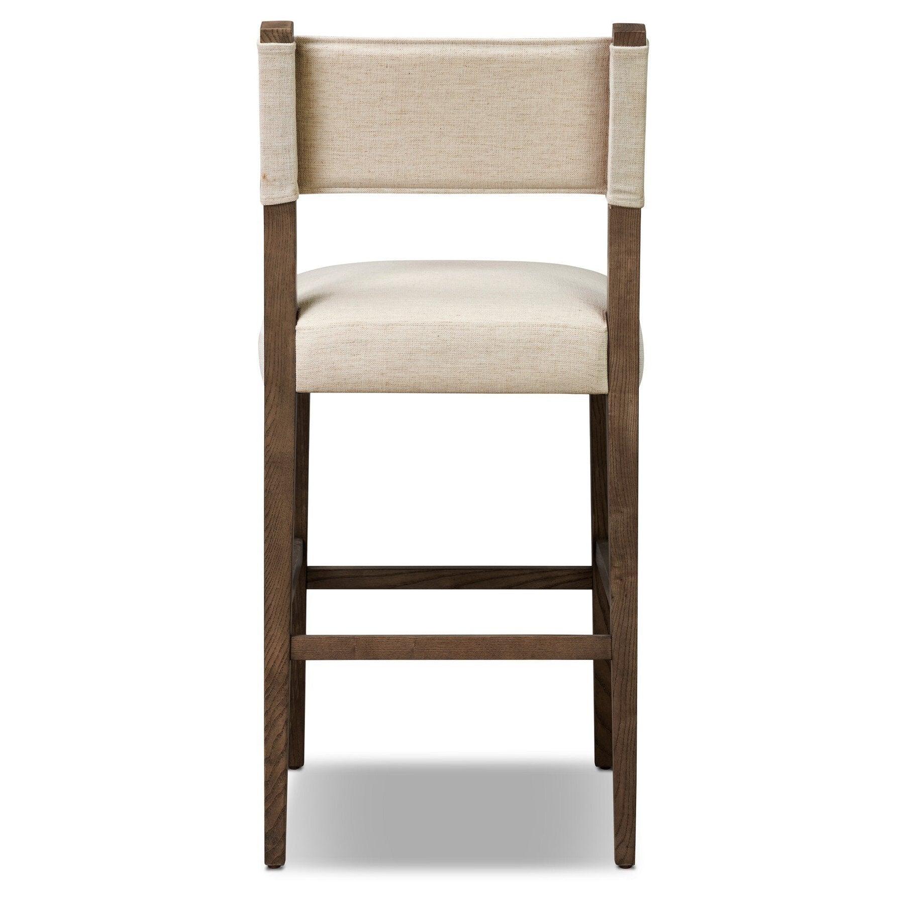 Four Hands Ferris Crypton Nomad Snow Bar Stool back view