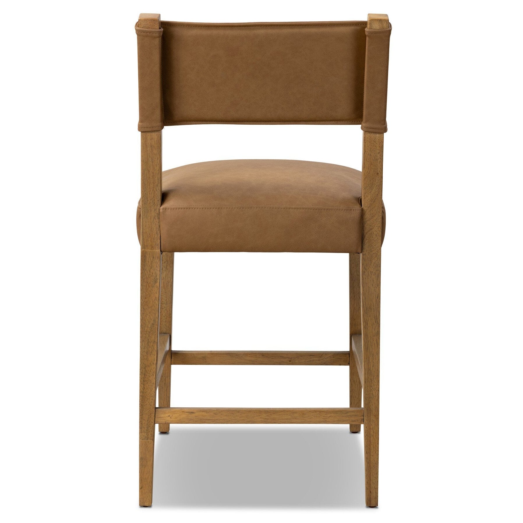 Four Hands Ferris Maestro Camel Counter Stool back view