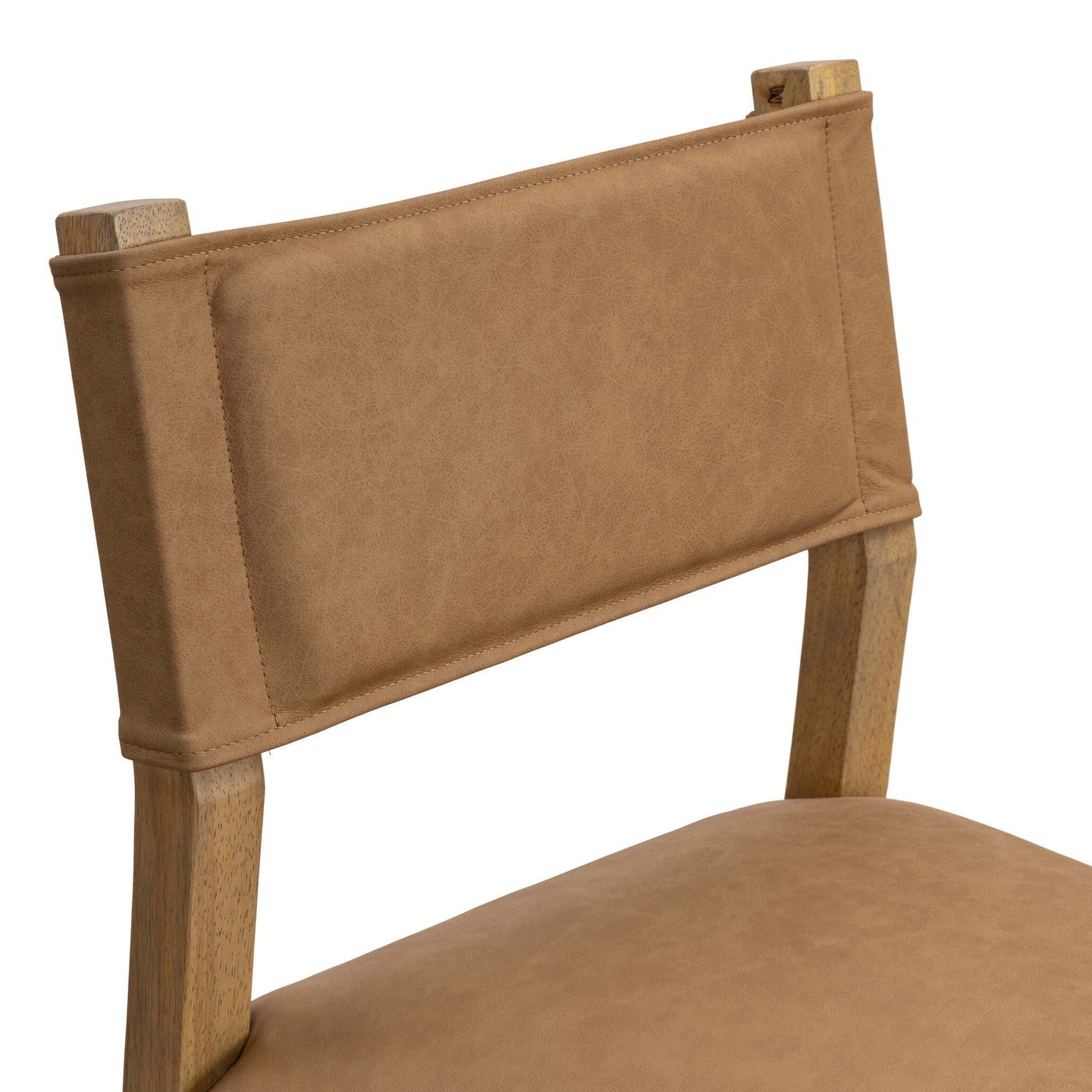 Four Hands Ferris Maestro Camel Bar Stool detail view 4