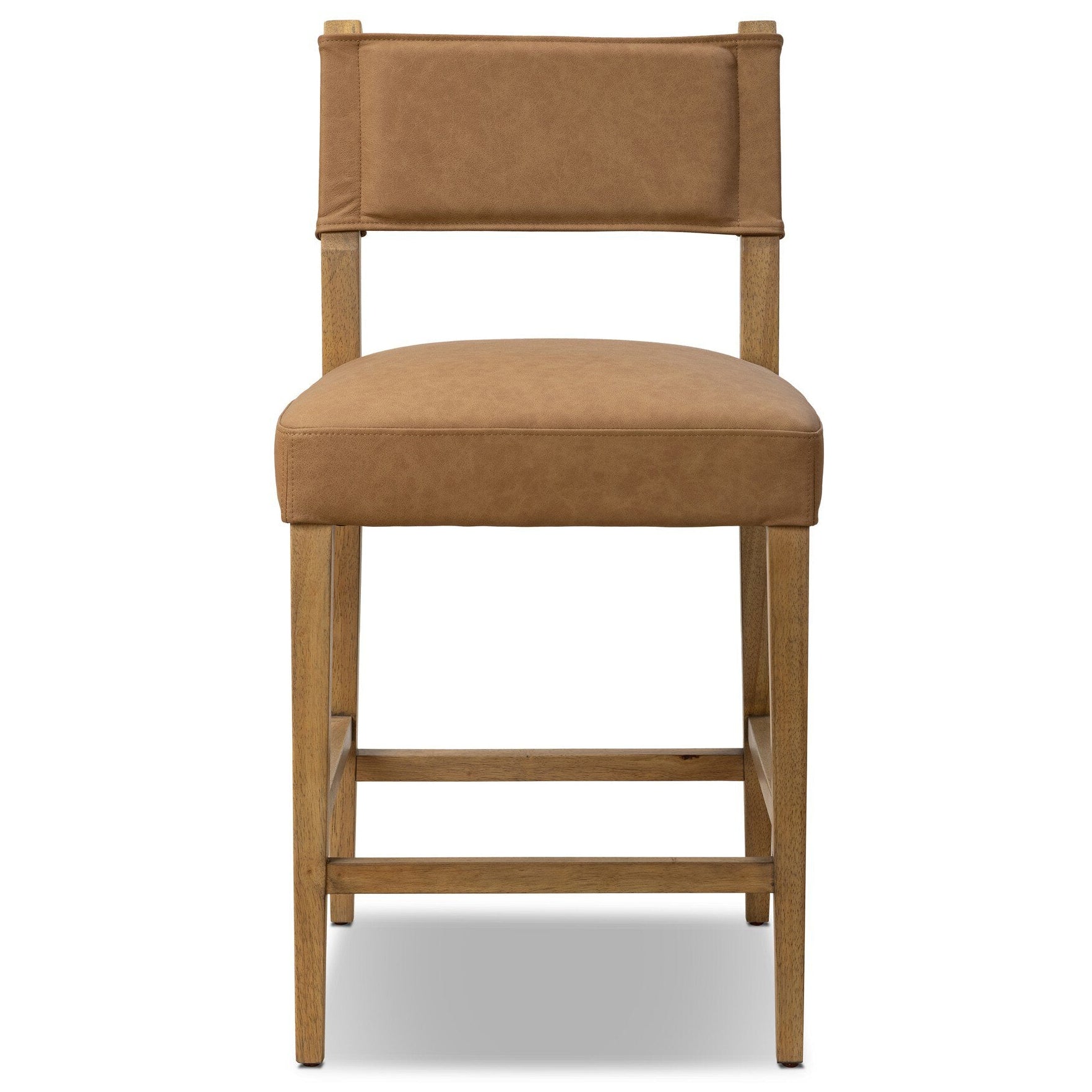 Four Hands Ferris Maestro Camel Counter Stool front view