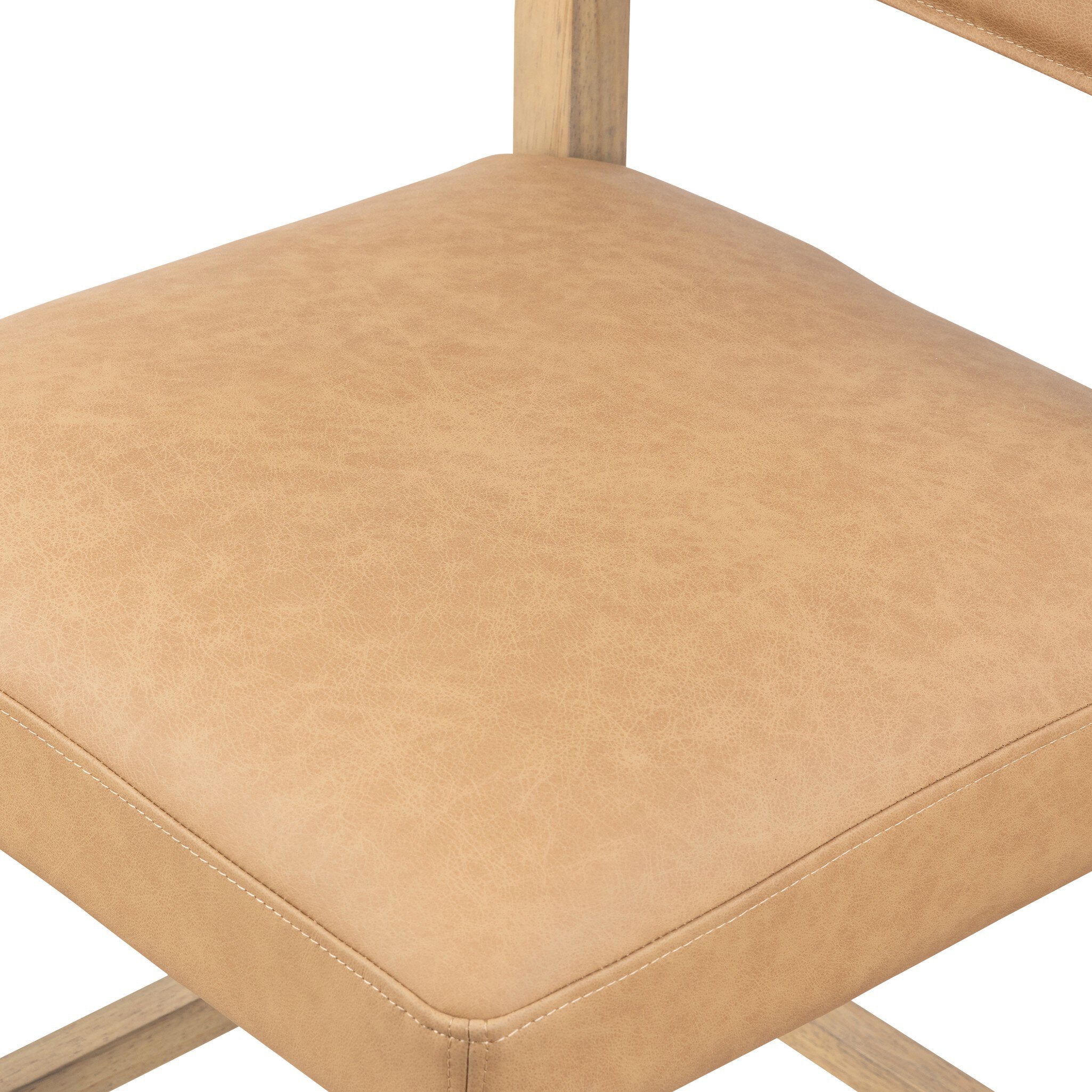 Four Hands Ferris Maestro Camel Bar Stool detail view 5