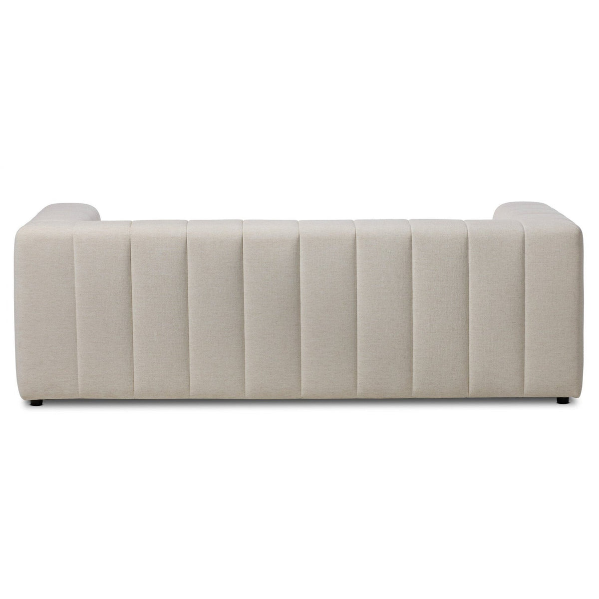 Four Hands Langham Crypton Nomad Snow 89in Sofa back view