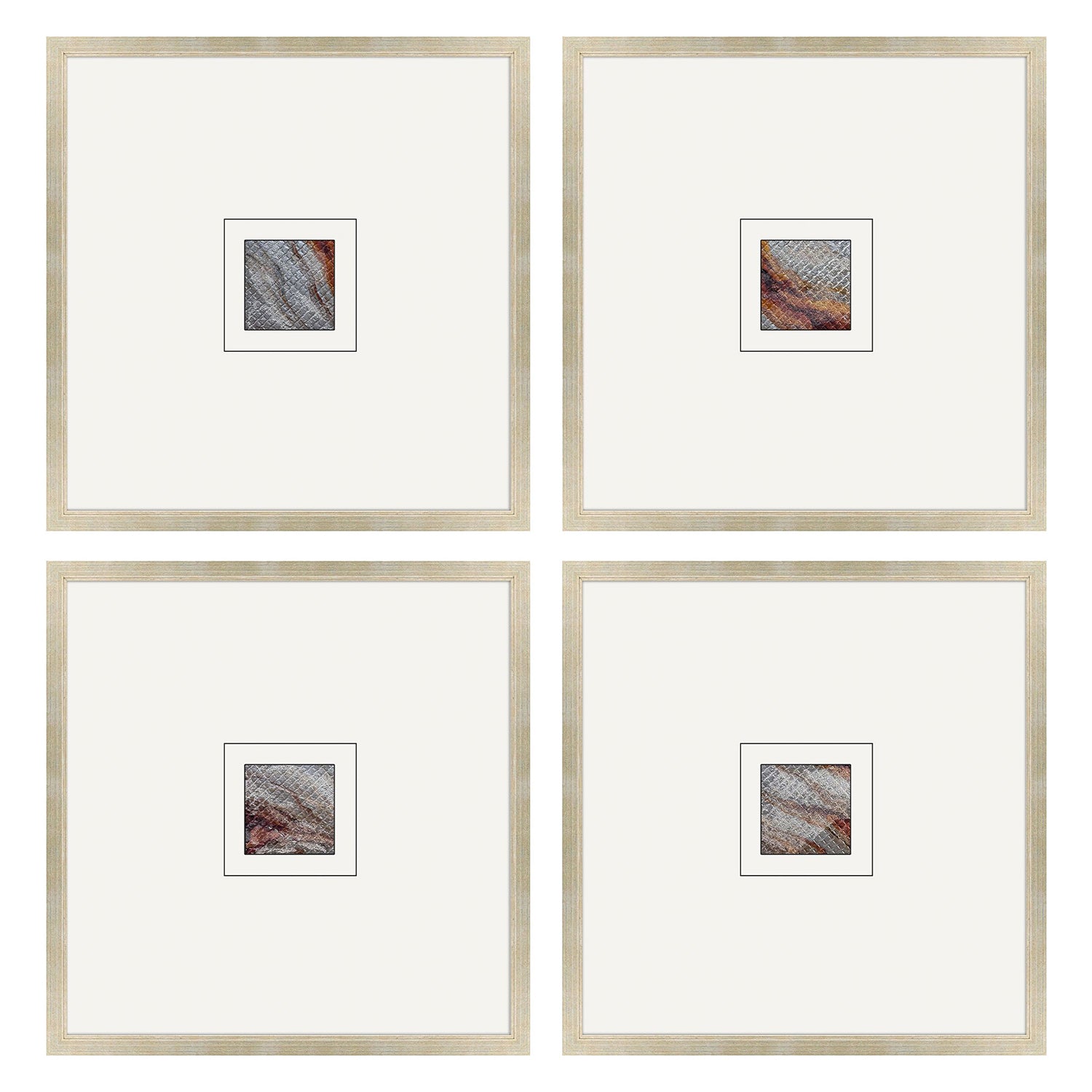 The Studio Natural Patterns II Framed Art Set of 4
