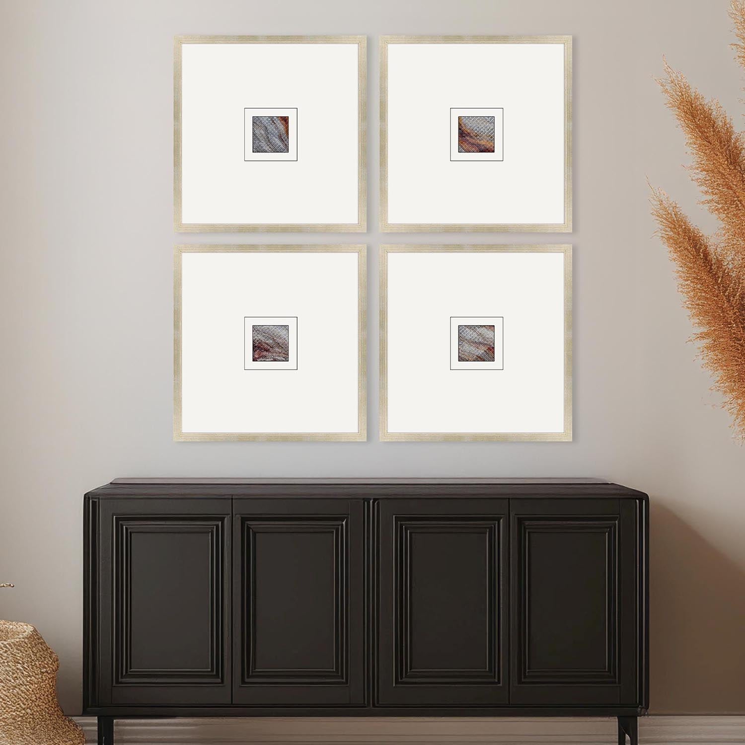 The Studio Natural Patterns II Framed Art Set of 4